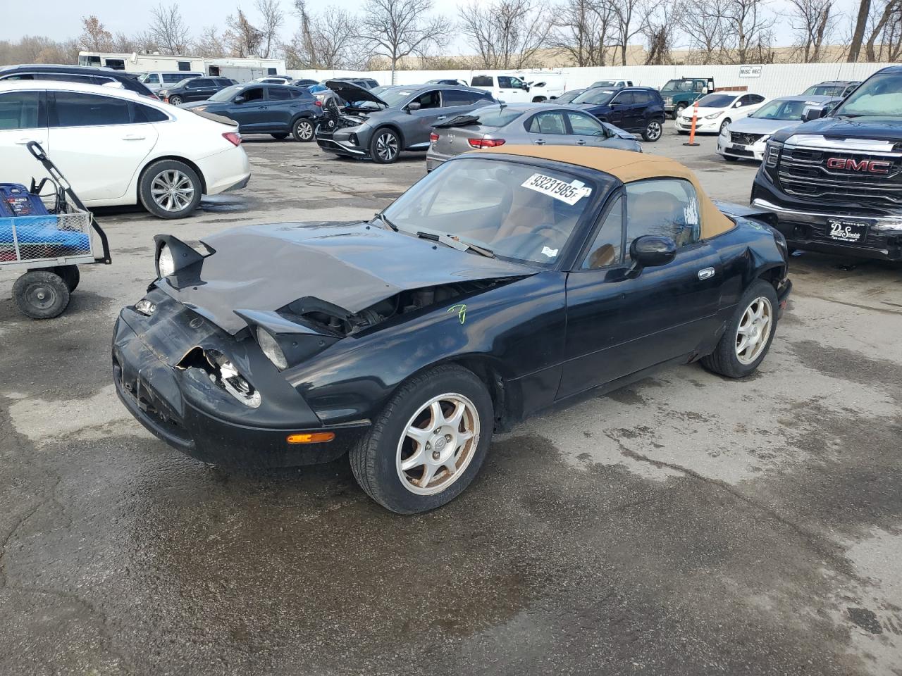 1994 Mazda Mx-5 Miata Black vin: JM1NA3537R0518823