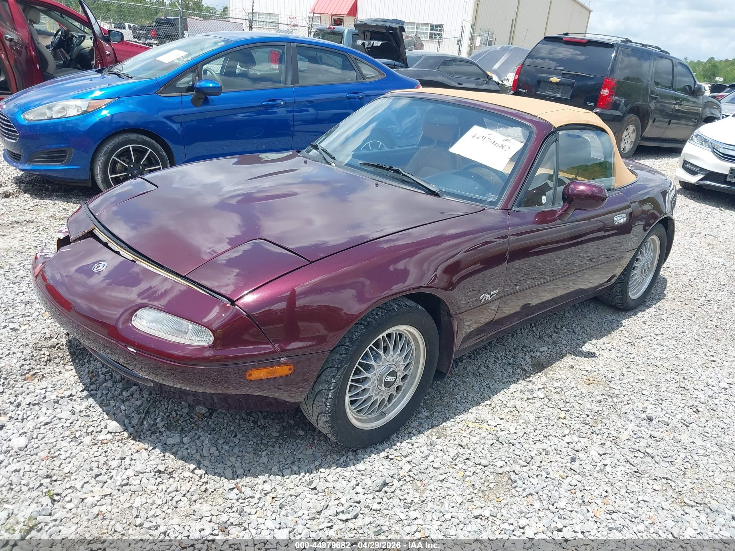 1995 Mazda Mx-5 Miata   Beige vin: JM1NA3537S0609290
