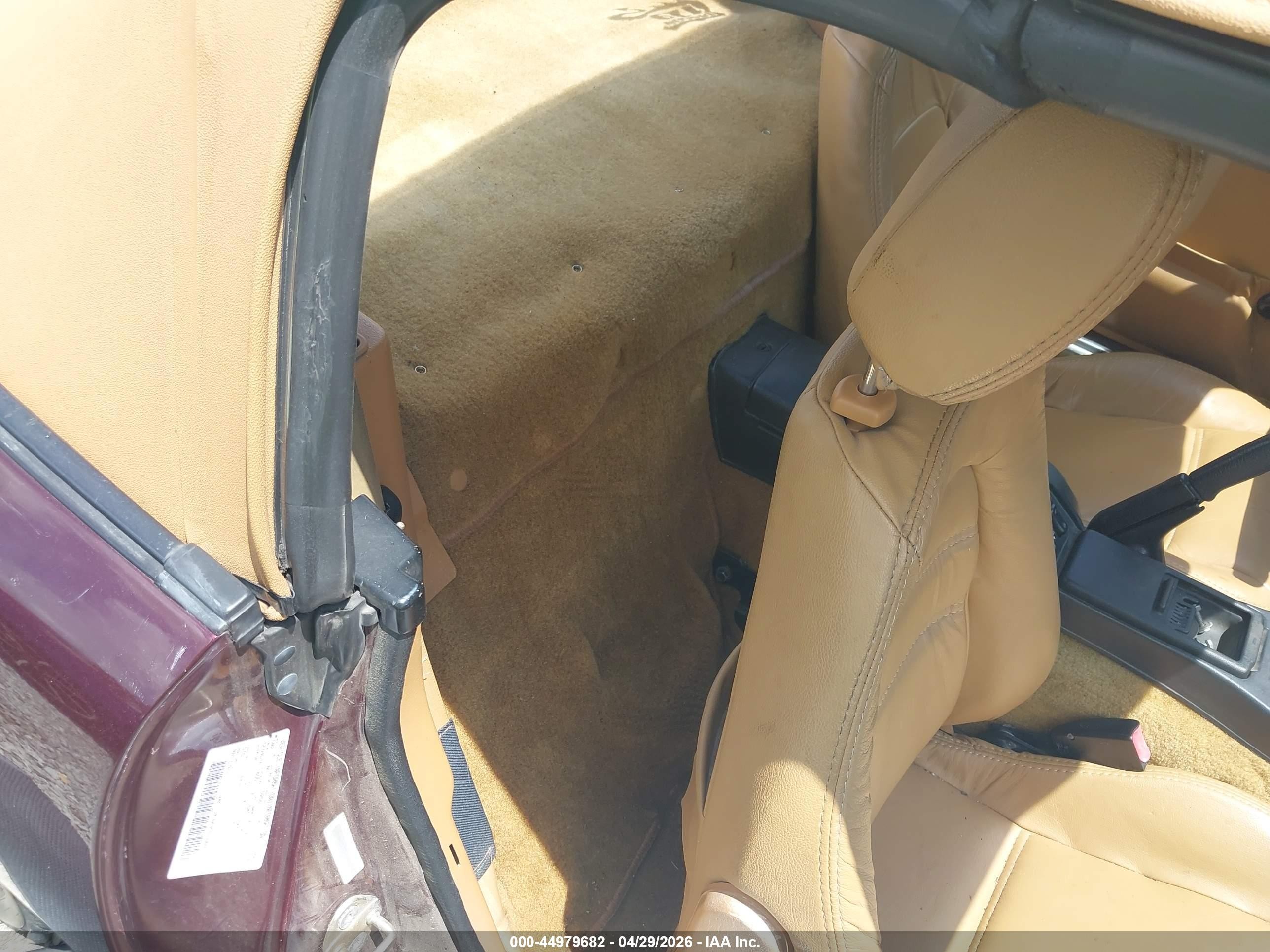 1995 Mazda Mx-5 Miata   Beige vin: JM1NA3537S0609290
