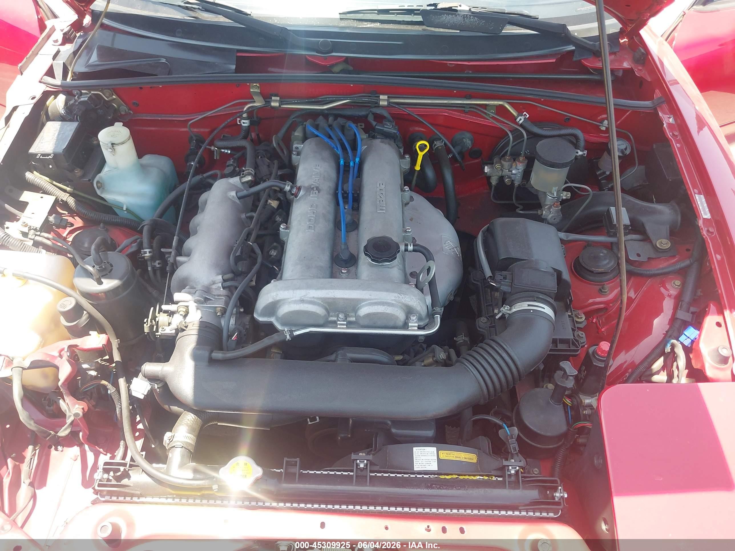 1995 Mazda Mx-5 Miata   Red vin: JM1NA3537S0615896
