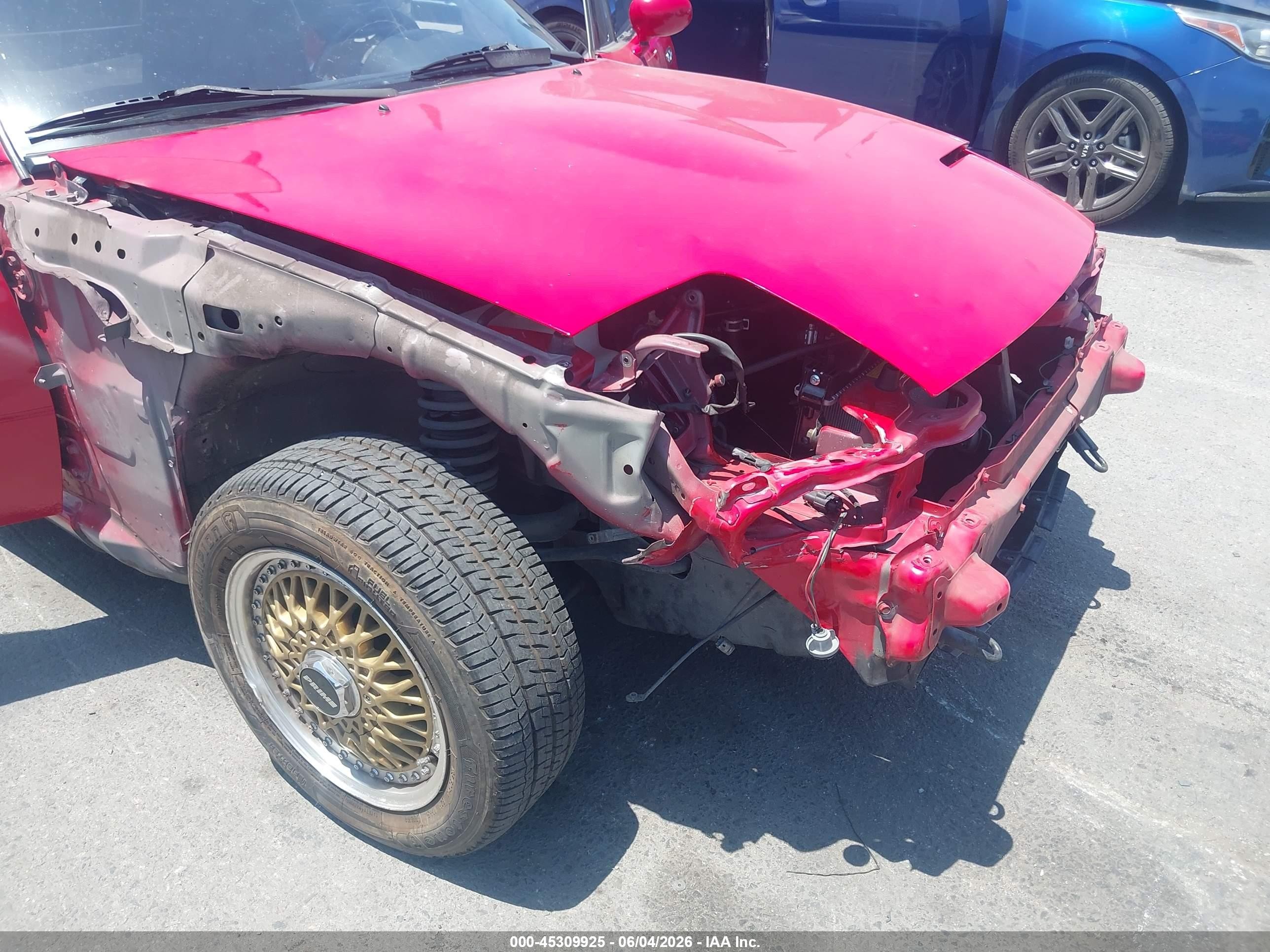 1995 Mazda Mx-5 Miata   Red vin: JM1NA3537S0615896