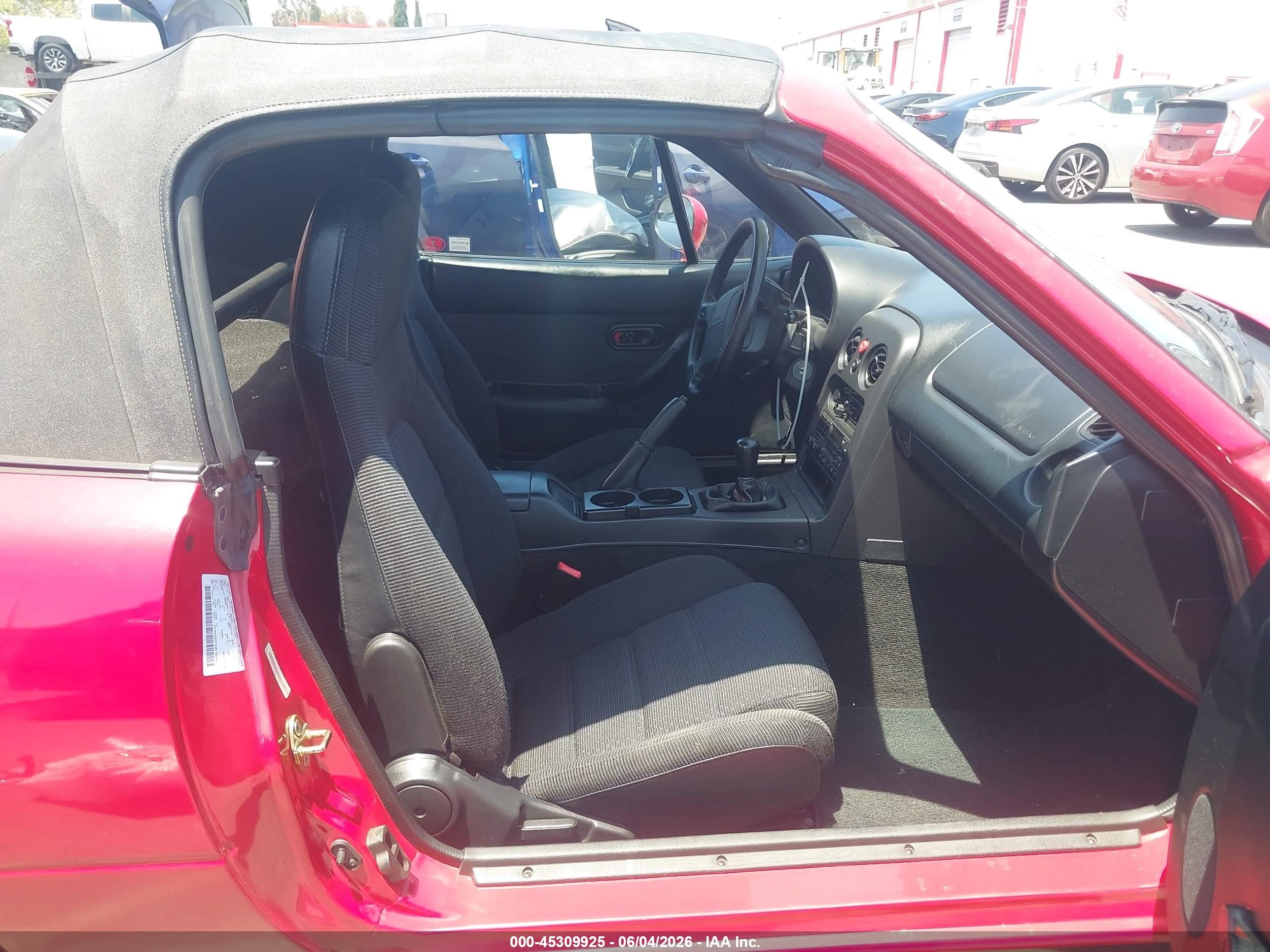 1995 Mazda Mx-5 Miata   Red vin: JM1NA3537S0615896