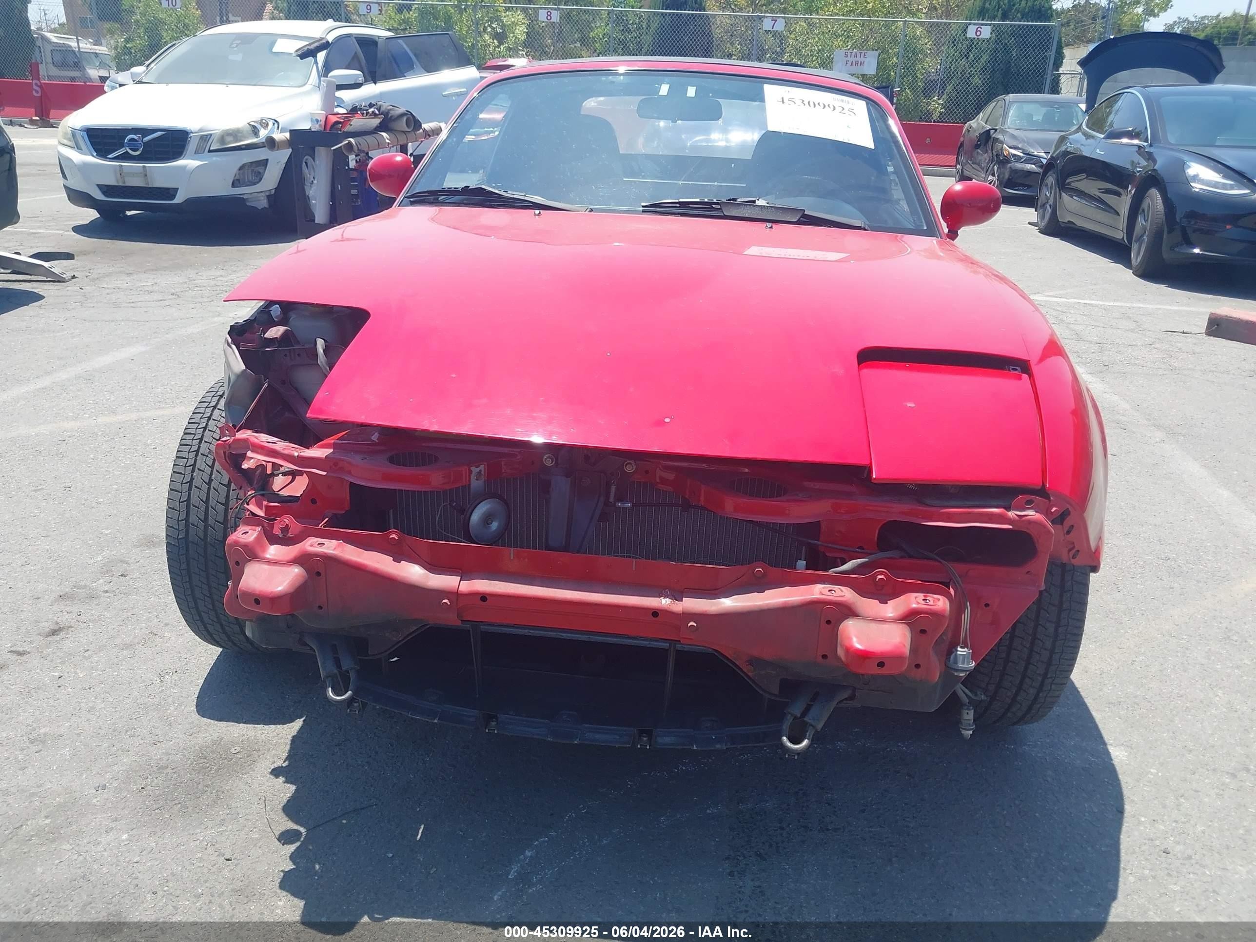 1995 Mazda Mx-5 Miata   Red vin: JM1NA3537S0615896