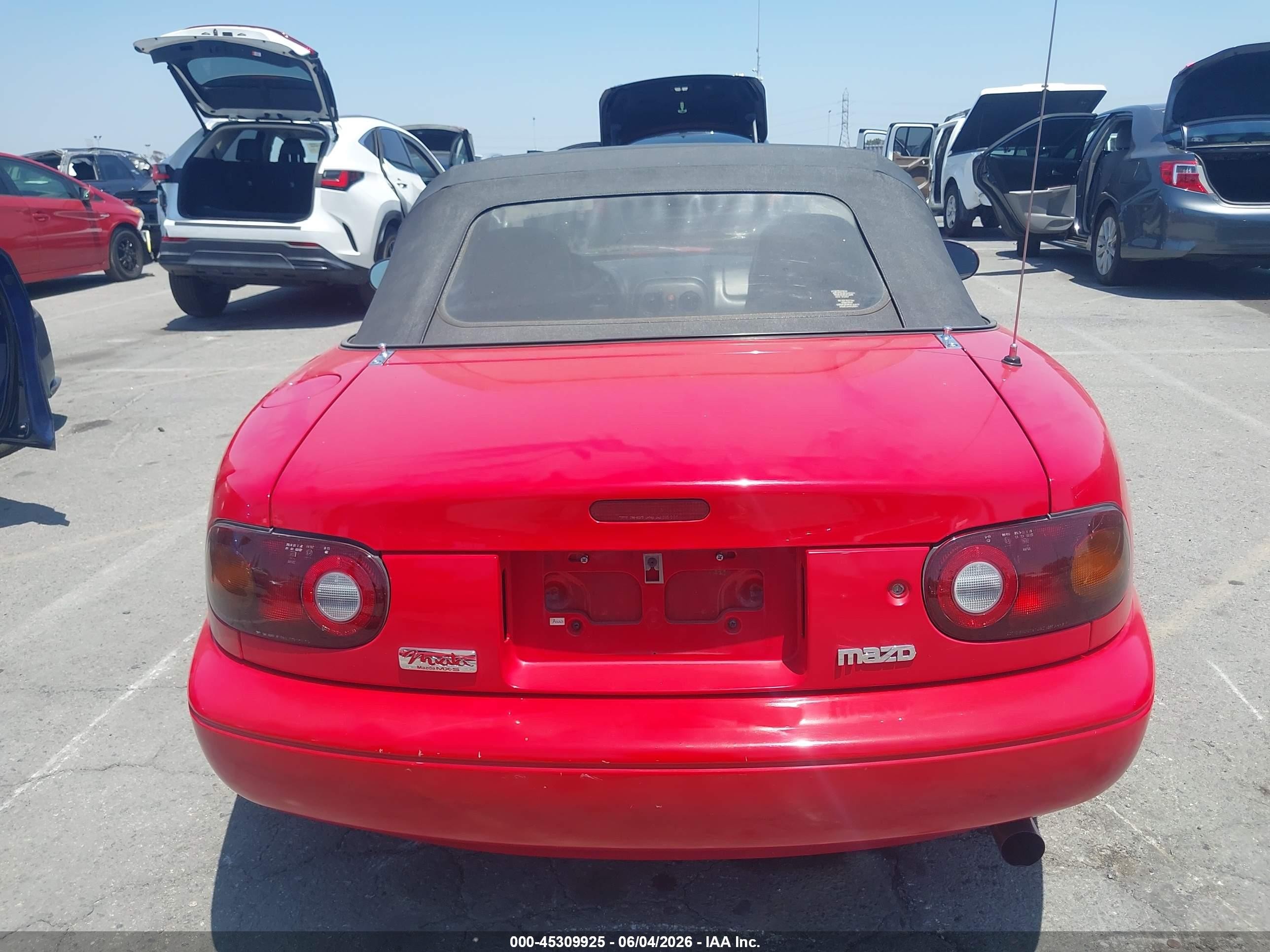 1995 Mazda Mx-5 Miata   Red vin: JM1NA3537S0615896