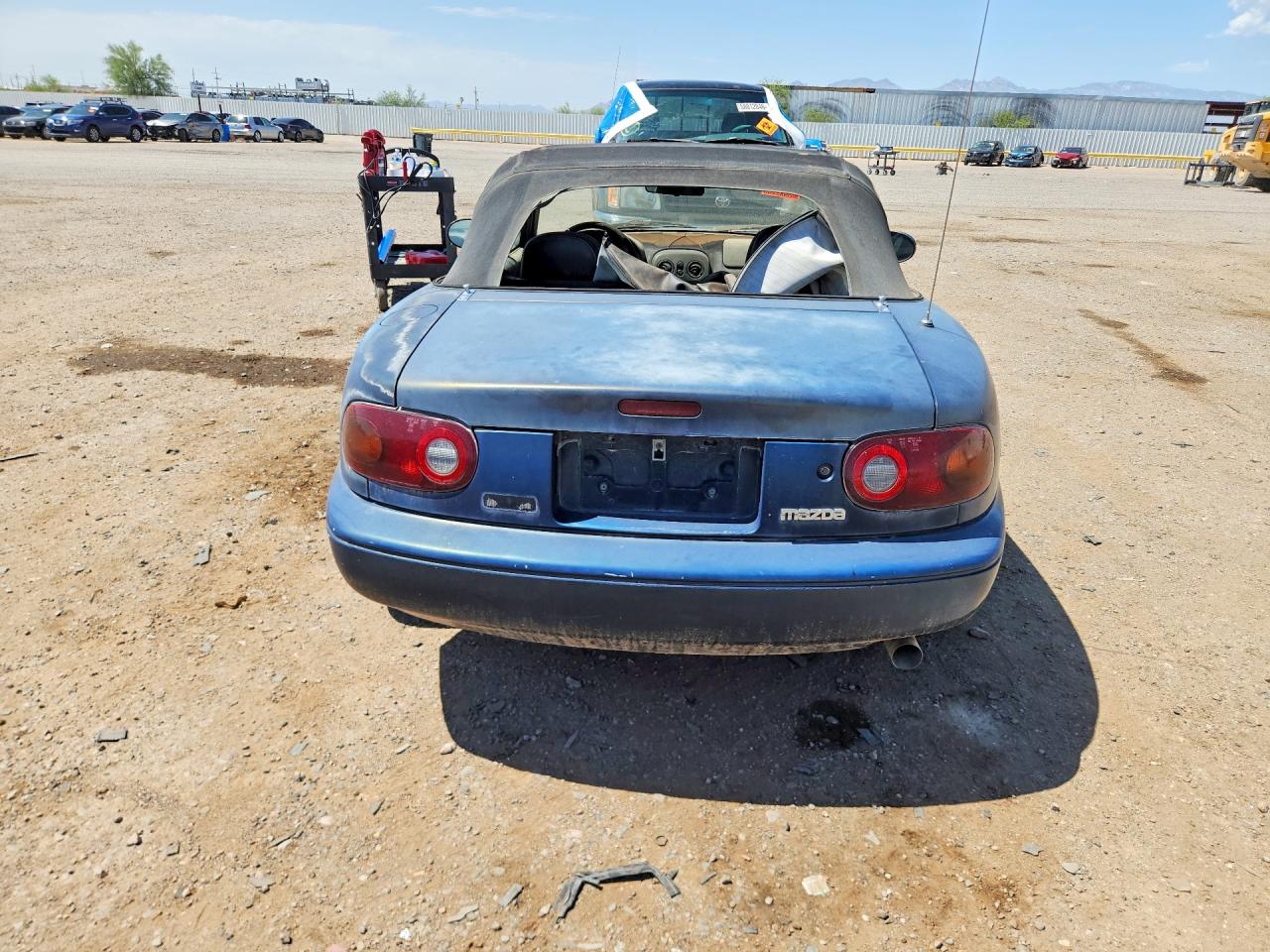 1996 Mazda Mx-5 Miata Blue vin: JM1NA3537T0713585