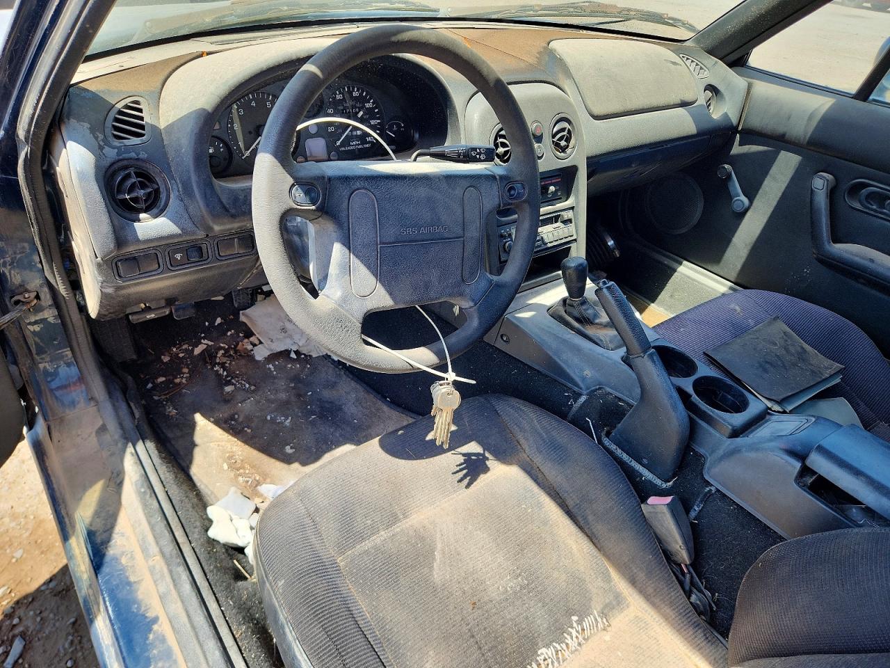 1996 Mazda Mx-5 Miata Blue vin: JM1NA3537T0713585