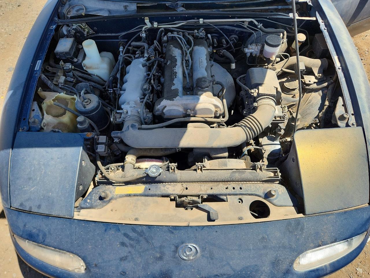 1996 Mazda Mx-5 Miata Blue vin: JM1NA3537T0713585