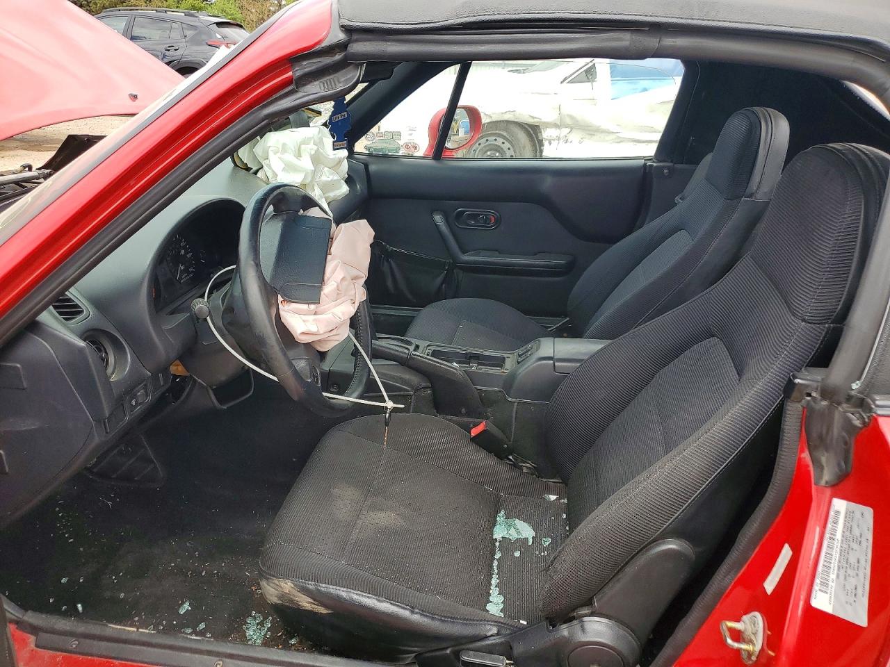 1997 Mazda Mx-5 Miata Red vin: JM1NA3537V0729403