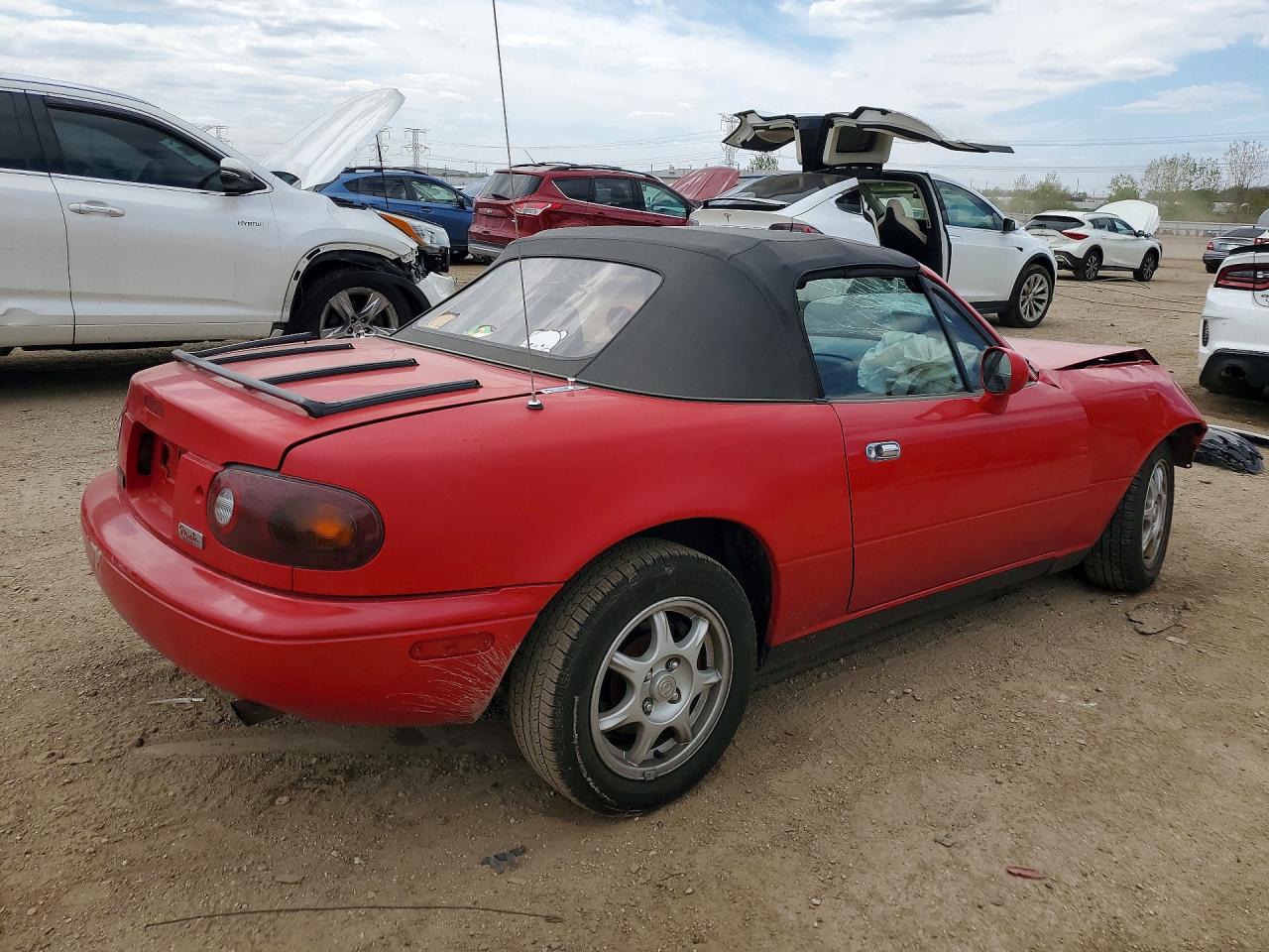 1997 Mazda Mx-5 Miata Red vin: JM1NA3537V0729403
