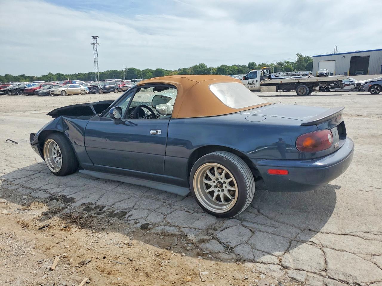 1997 Mazda Mx-5 Miata Blue vin: JM1NA3537V0738103
