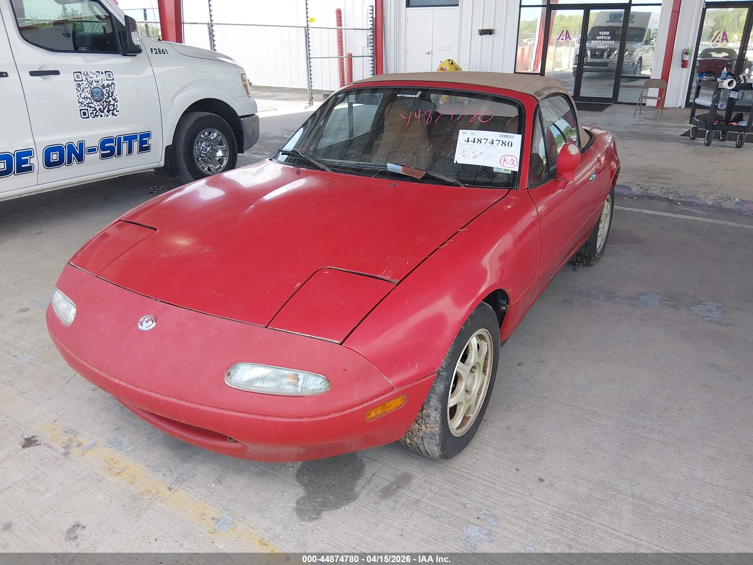 1995 Mazda Mx-5 Miata   Red vin: JM1NA3538S0617348