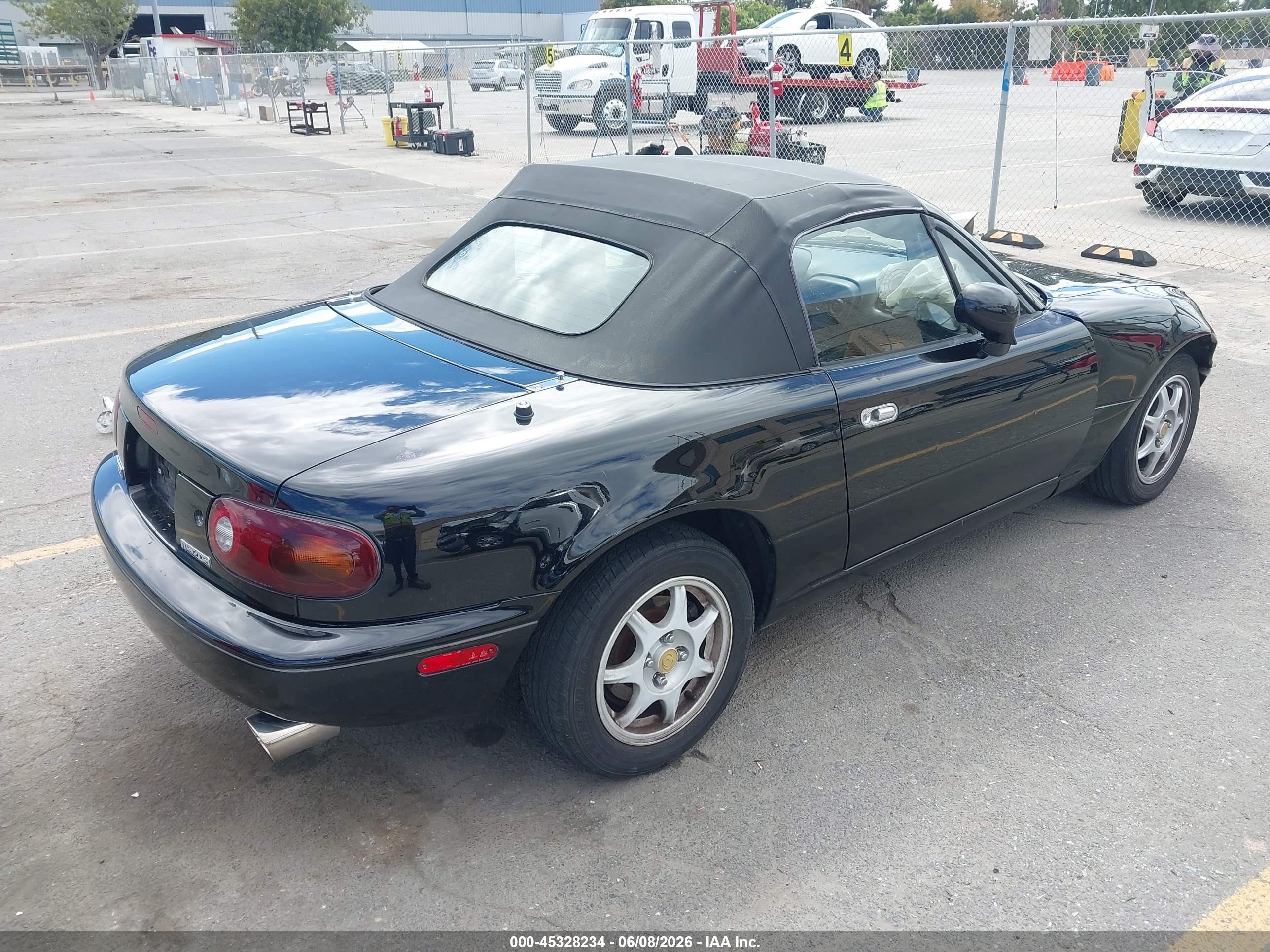 1996 Mazda Mx-5 Miata   Черный vin: JM1NA3538T0716740