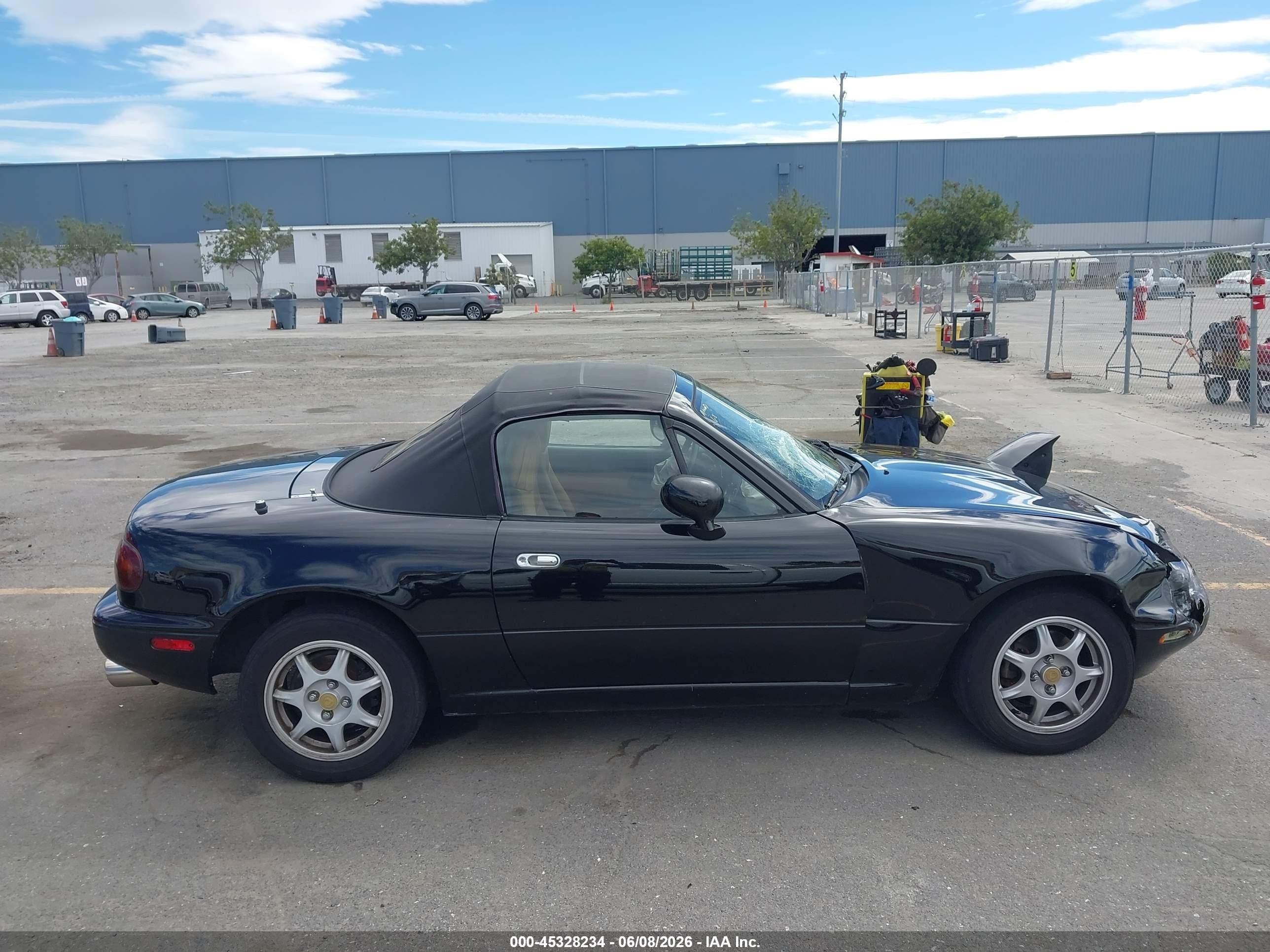 1996 Mazda Mx-5 Miata   Черный vin: JM1NA3538T0716740