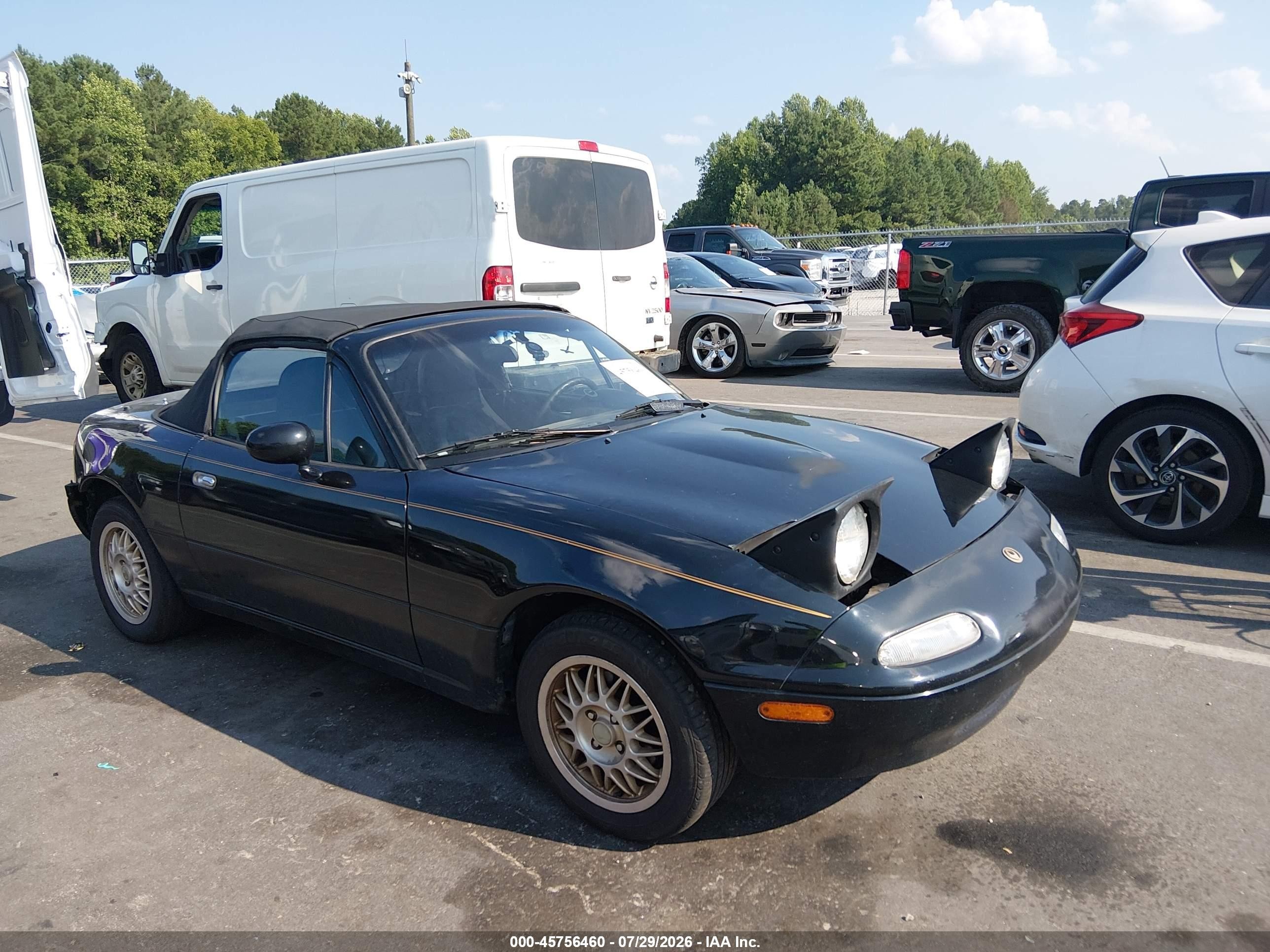 1997 Mazda Mx-5 Miata   Black vin: JM1NA3538V0720130