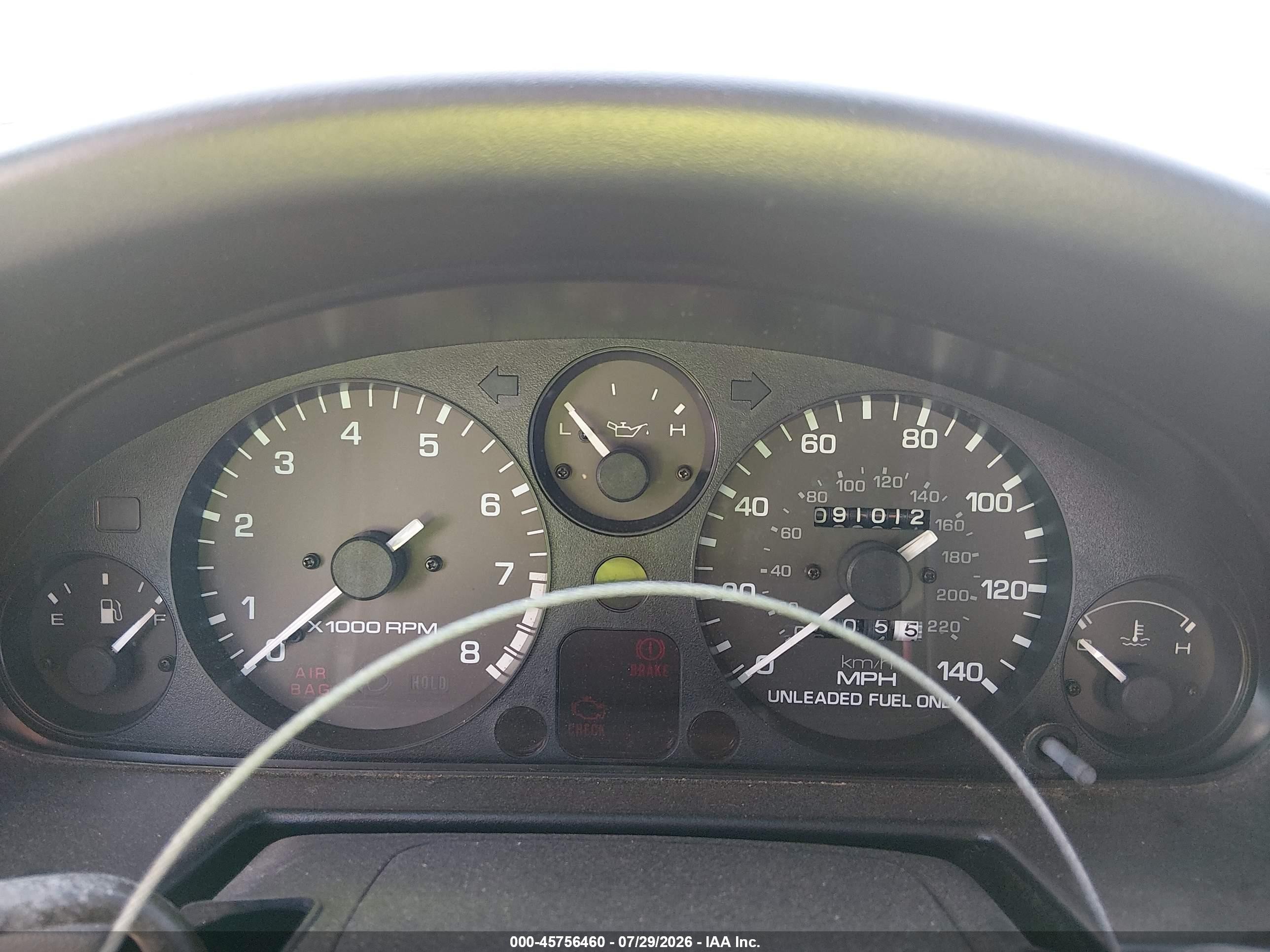 1997 Mazda Mx-5 Miata   Черный vin: JM1NA3538V0720130