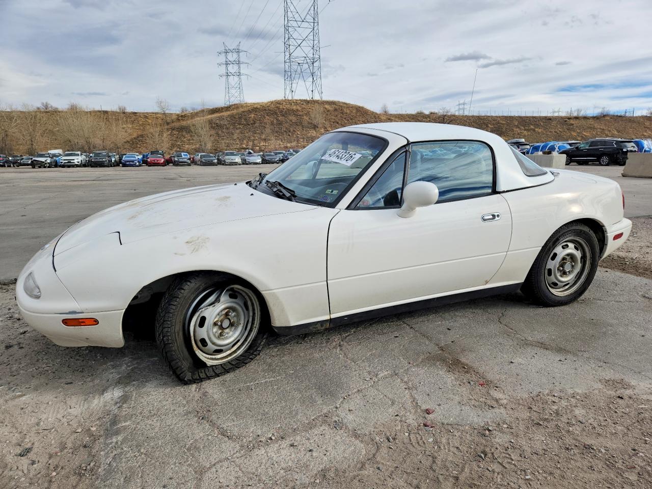 1994 Mazda Mx-5 Miata White vin: JM1NA3539R0505846