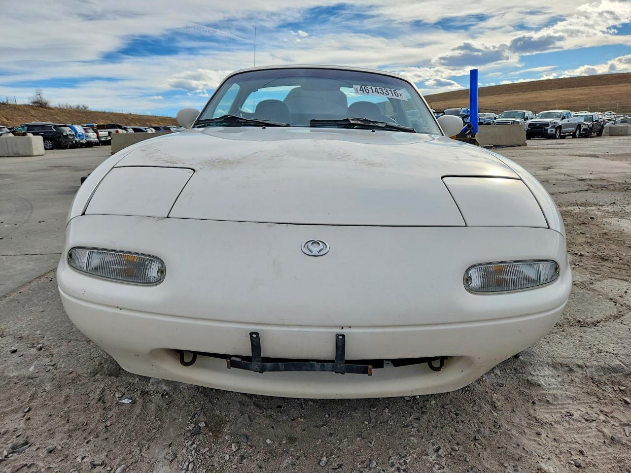 1994 Mazda Mx-5 Miata White vin: JM1NA3539R0505846