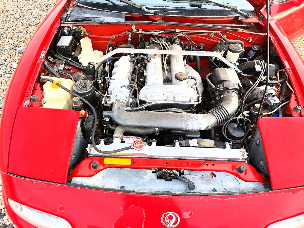 1995 Mazda Mx-5 Miata Red vin: JM1NA3539S0609033