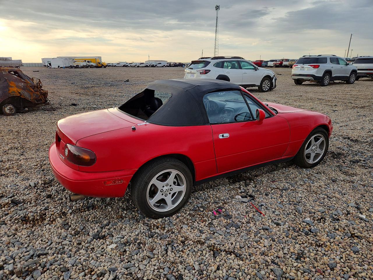 1995 Mazda Mx-5 Miata Red vin: JM1NA3539S0609033