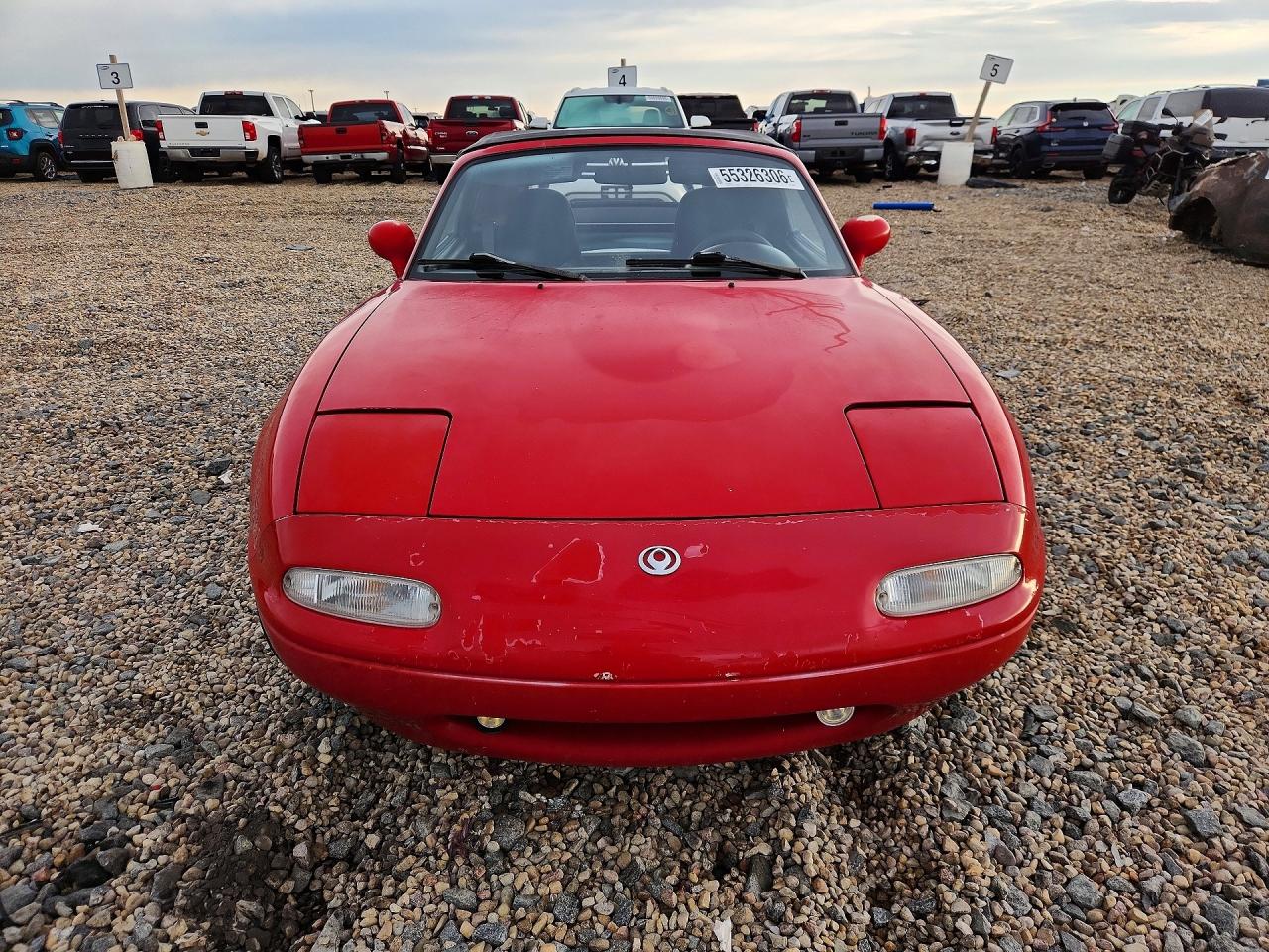 1995 Mazda Mx-5 Miata Red vin: JM1NA3539S0609033