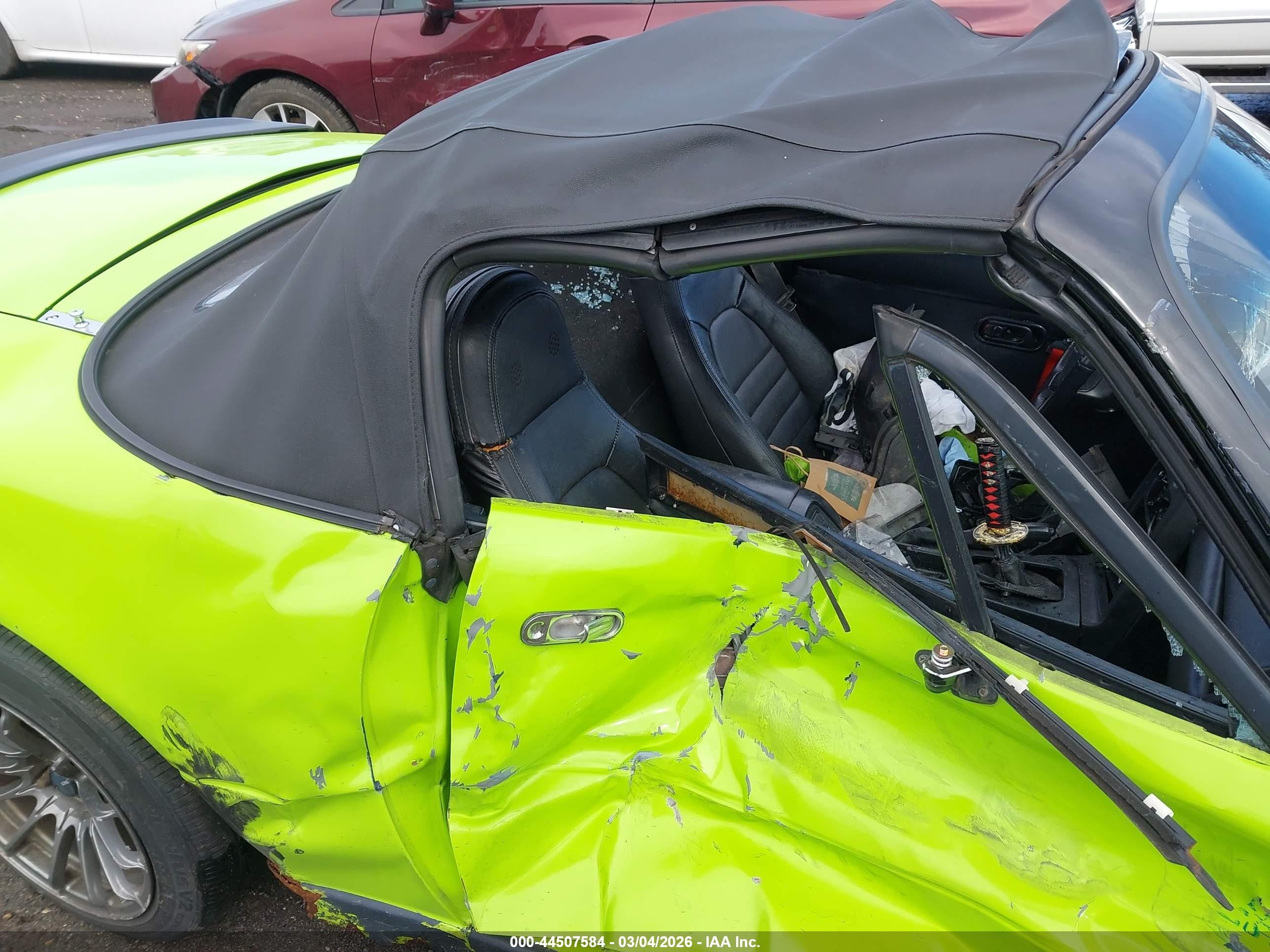 1996 Mazda Mx-5 Miata   Green vin: JM1NA3539T0702734
