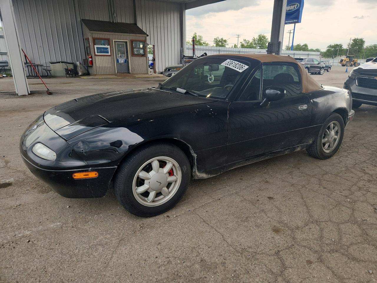 1996 Mazda Mx-5 Miata Black vin: JM1NA3539T0717945