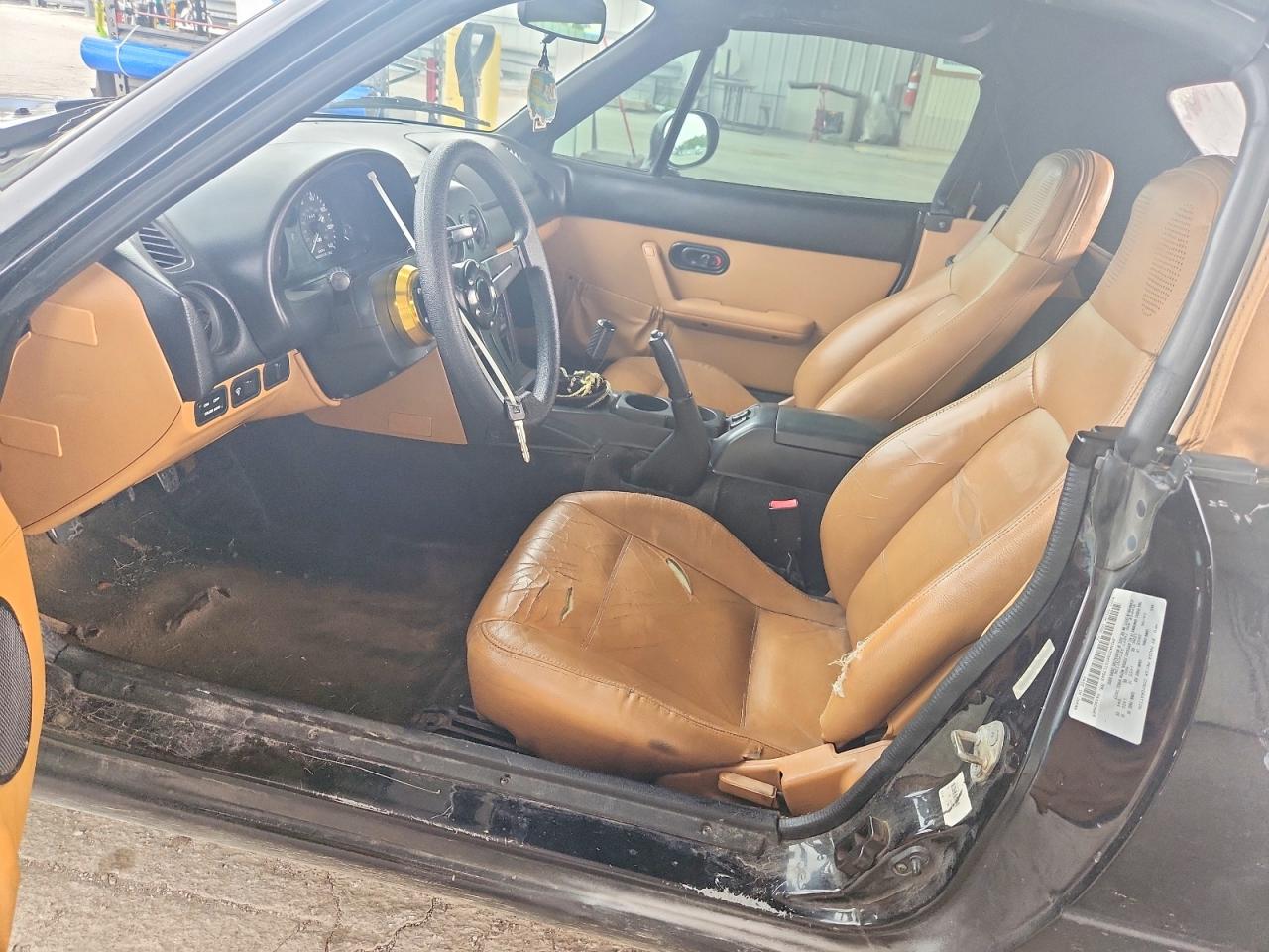 1996 Mazda Mx-5 Miata Black vin: JM1NA3539T0717945
