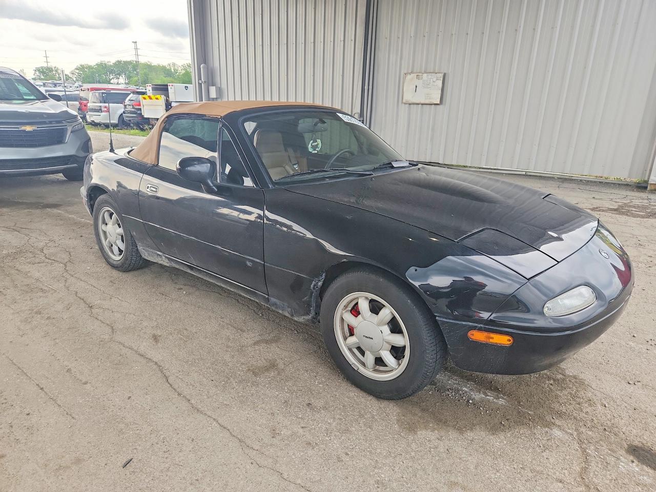 1996 Mazda Mx-5 Miata Black vin: JM1NA3539T0717945