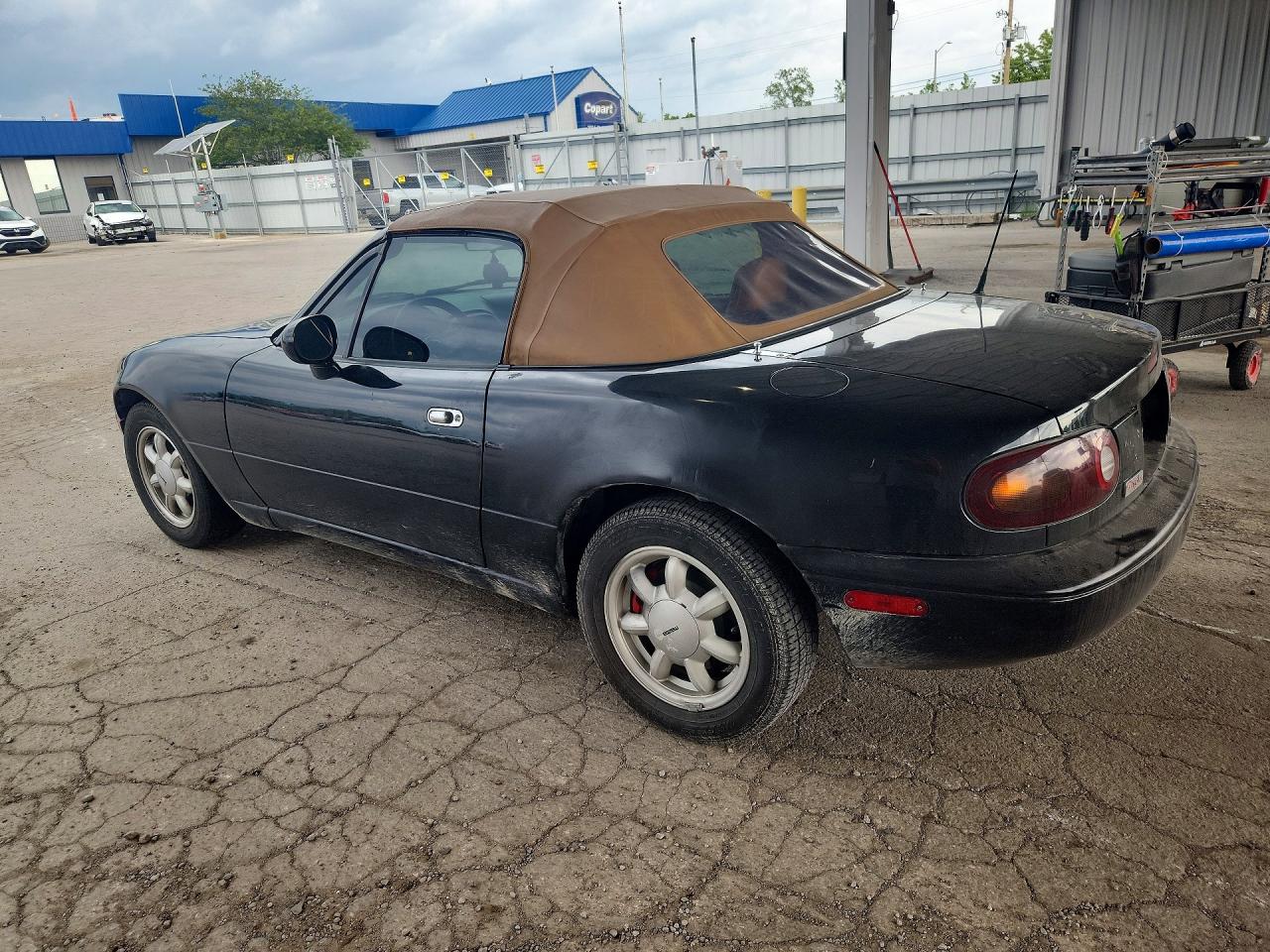 1996 Mazda Mx-5 Miata Black vin: JM1NA3539T0717945