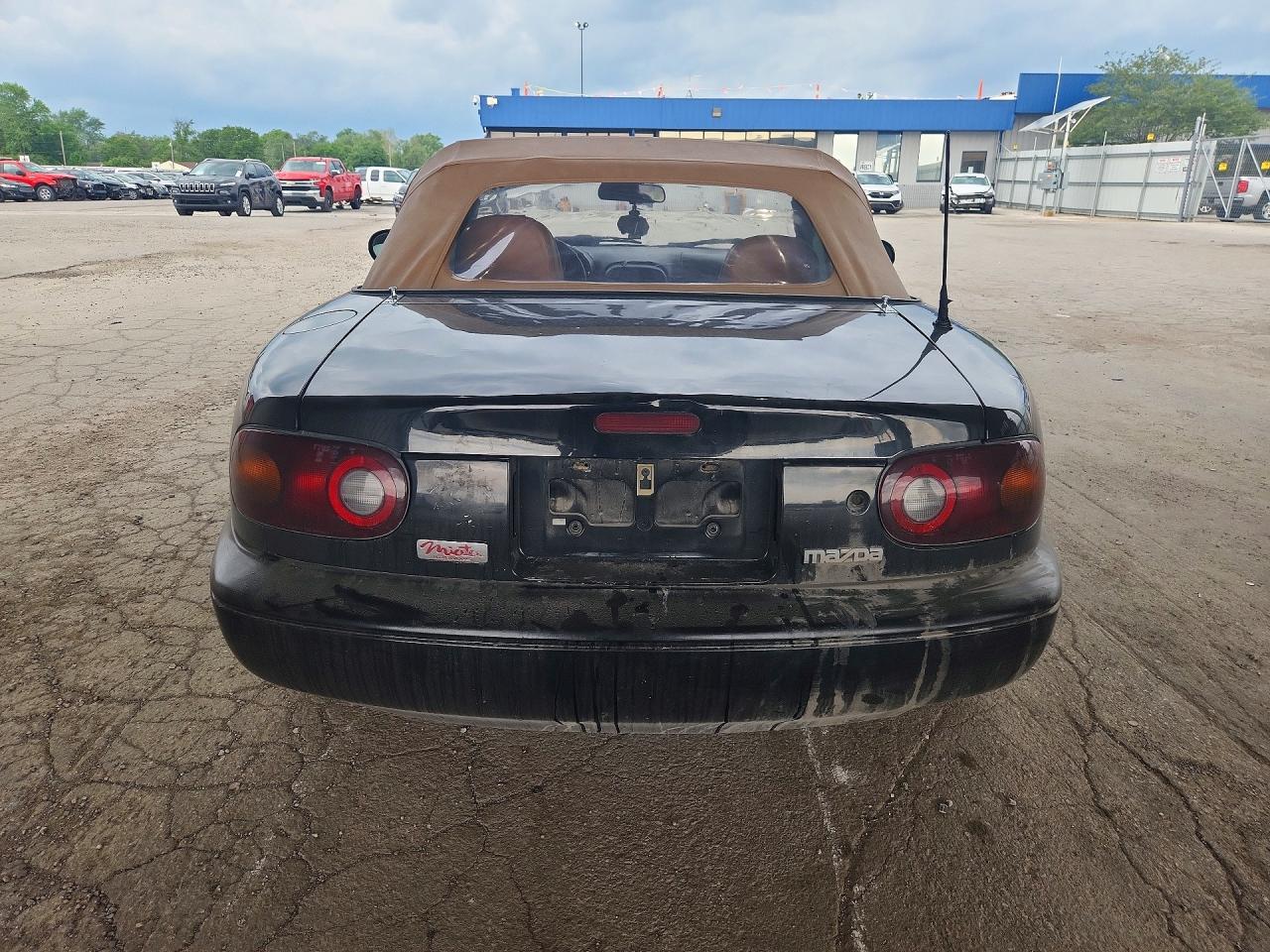 1996 Mazda Mx-5 Miata Black vin: JM1NA3539T0717945
