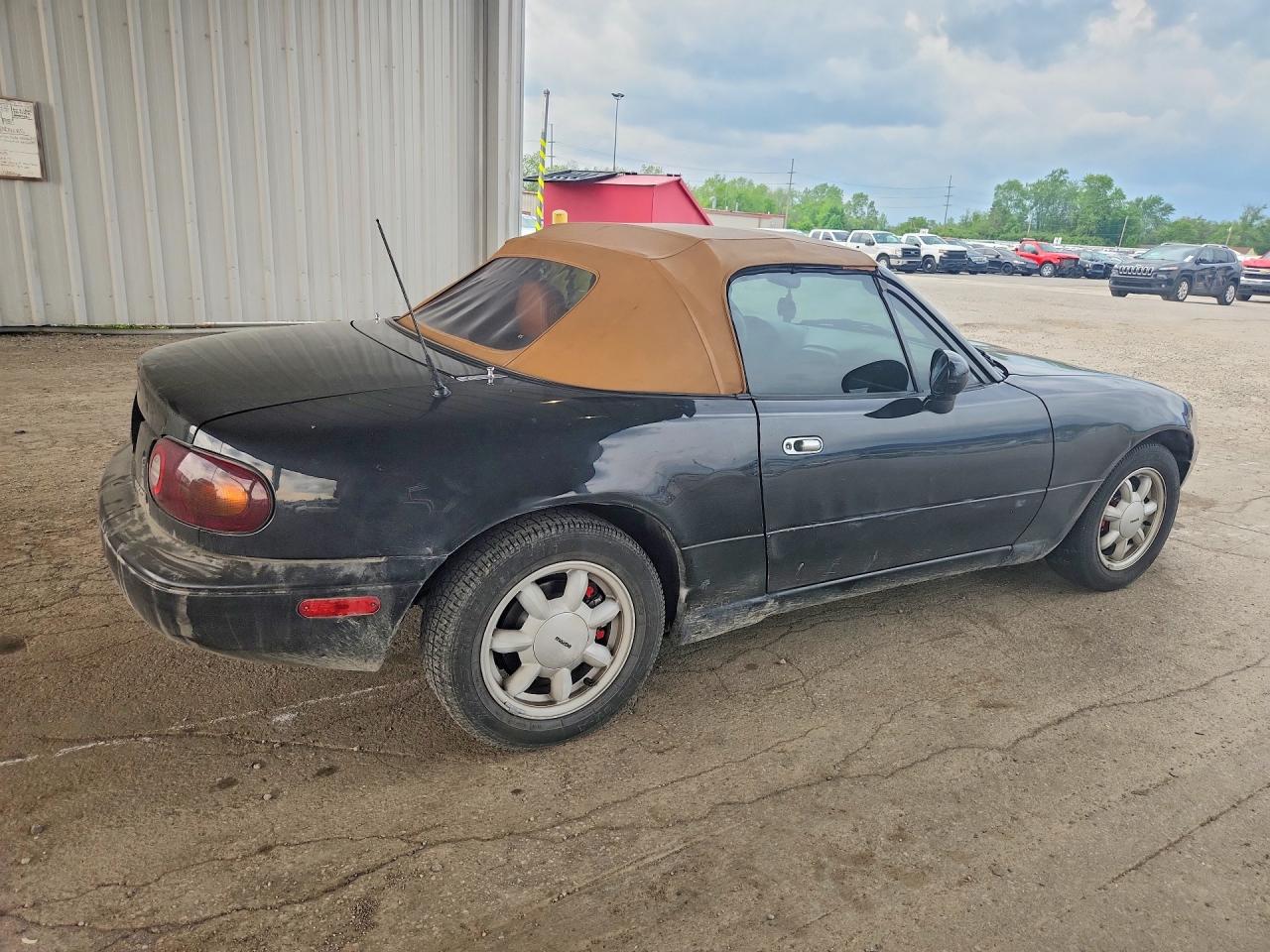 1996 Mazda Mx-5 Miata Black vin: JM1NA3539T0717945
