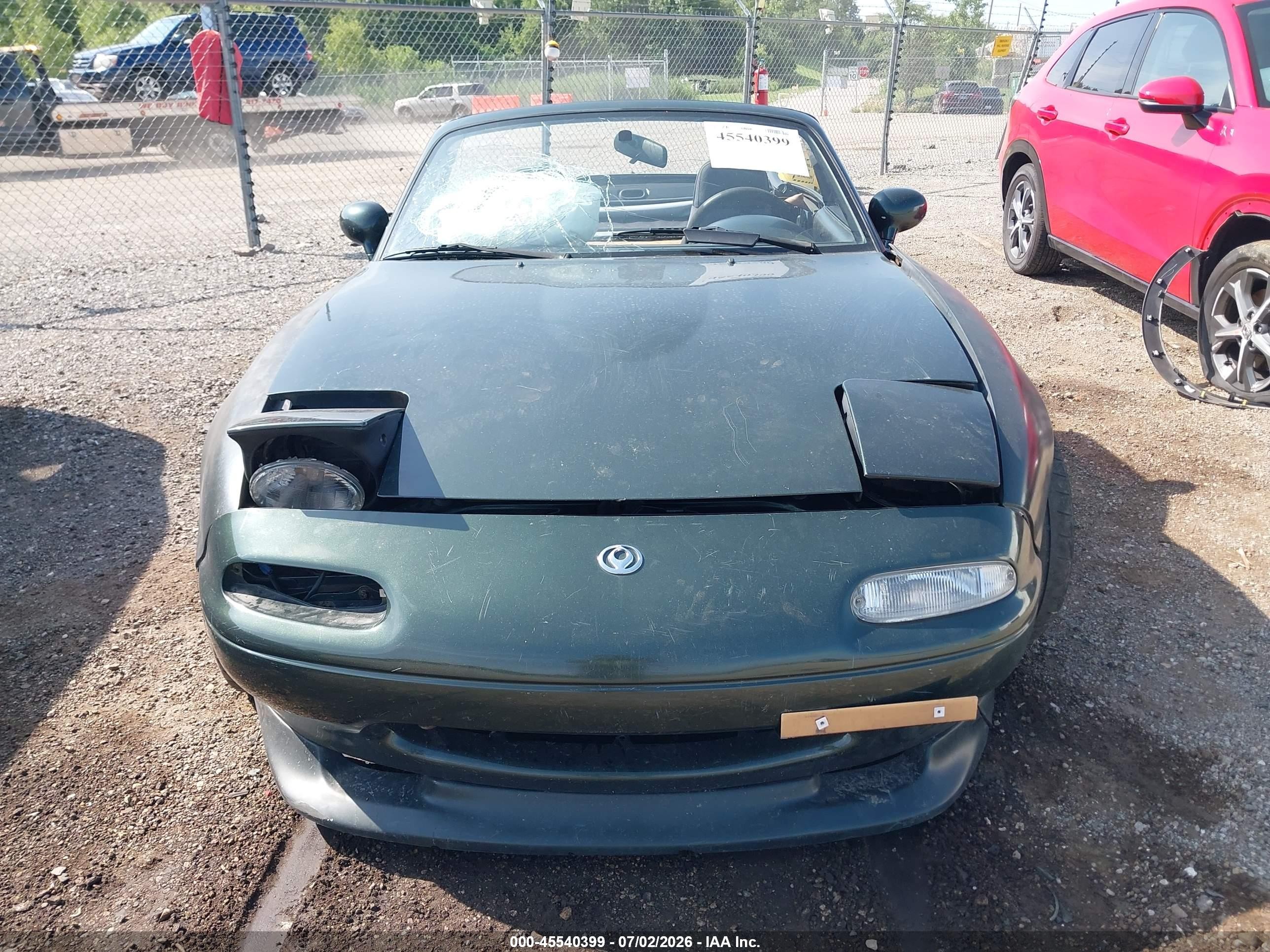 1997 Mazda Mx-5 Miata Leather Pkg/m Edition/popular Equipment Pkg/r Pkg./sto/sto-edition/touring Pkg Green vin: JM1NA3539V0729418