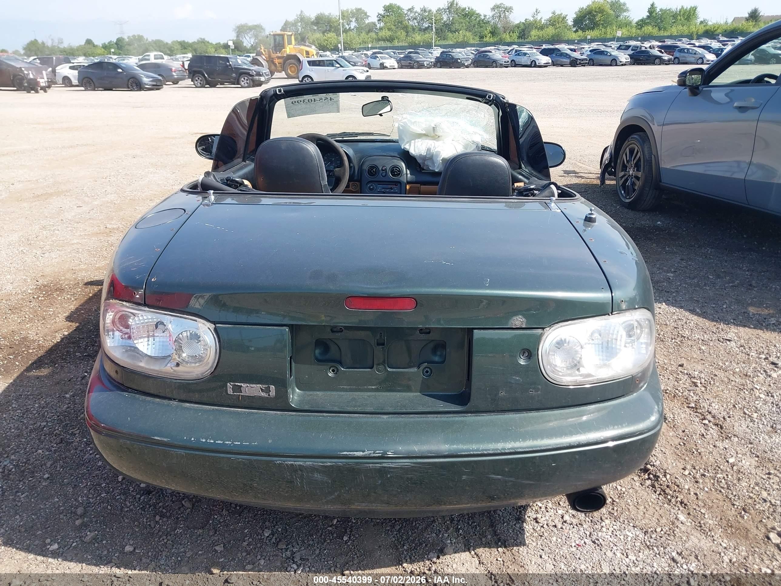 1997 Mazda Mx-5 Miata Leather Pkg/m Edition/popular Equipment Pkg/r Pkg./sto/sto-edition/touring Pkg Green vin: JM1NA3539V0729418