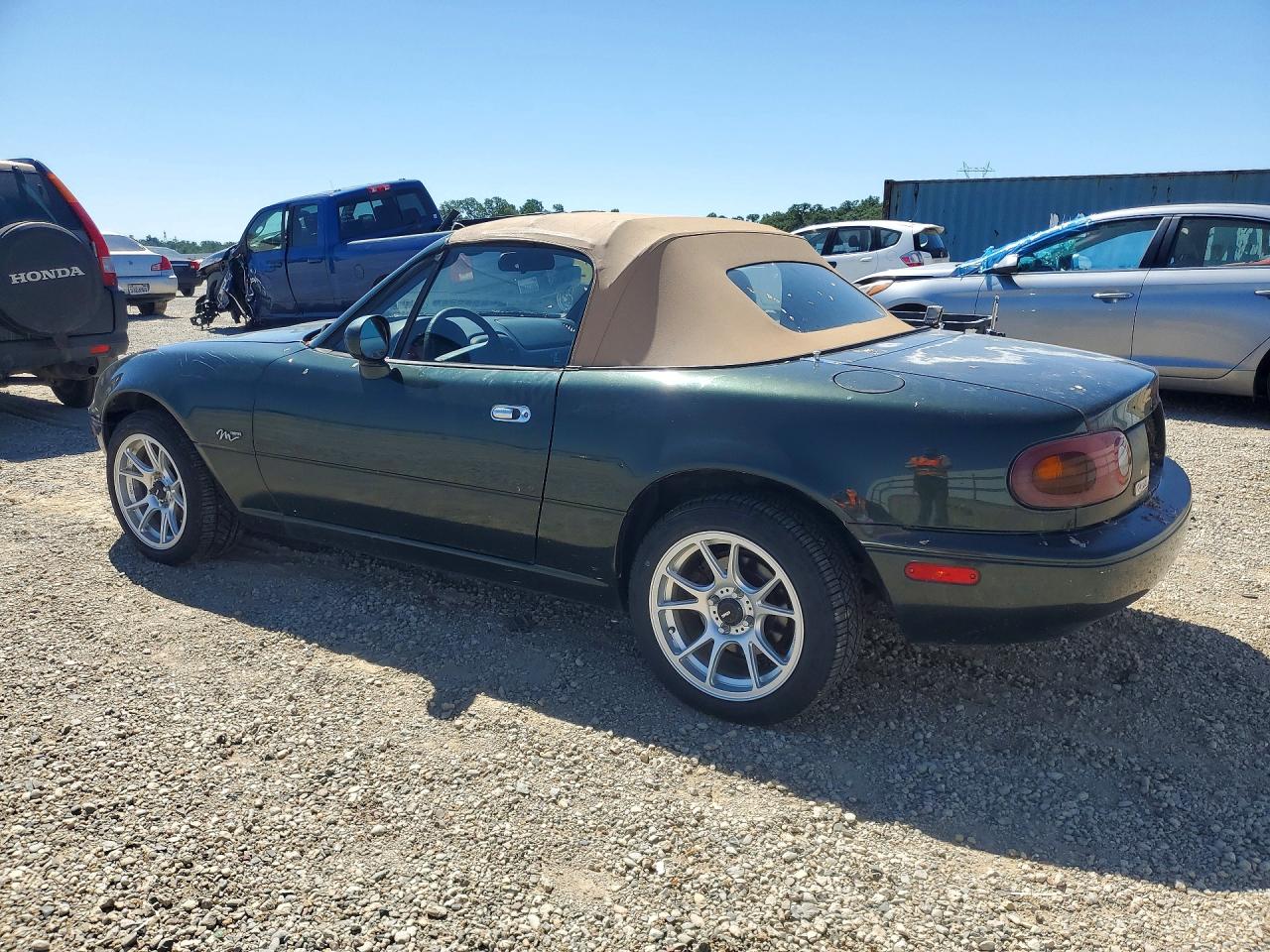 1997 Mazda Mx-5 Miata Green vin: JM1NA3539V0729743