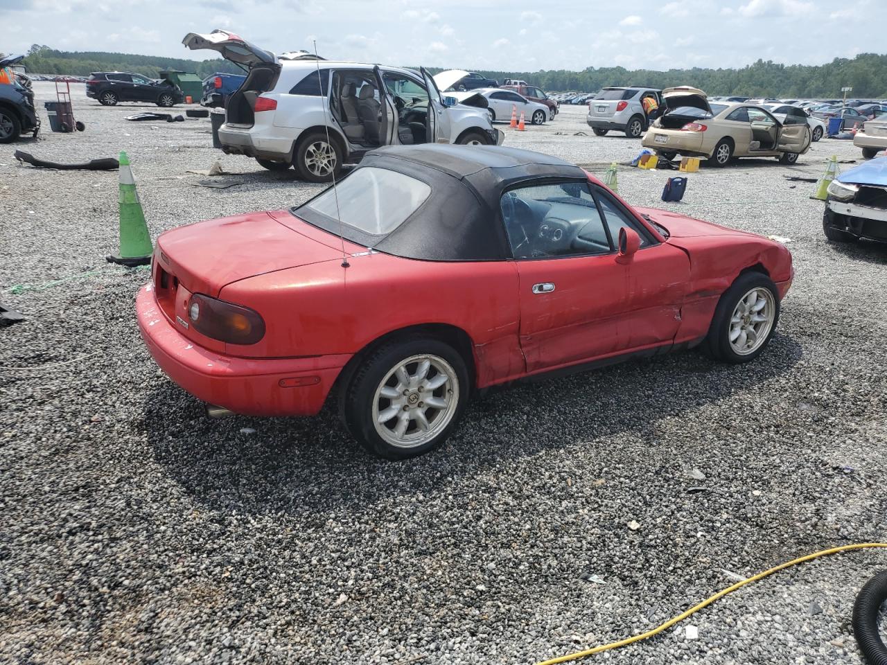 1994 Mazda Mx-5 Miata Red vin: JM1NA353XR0513020