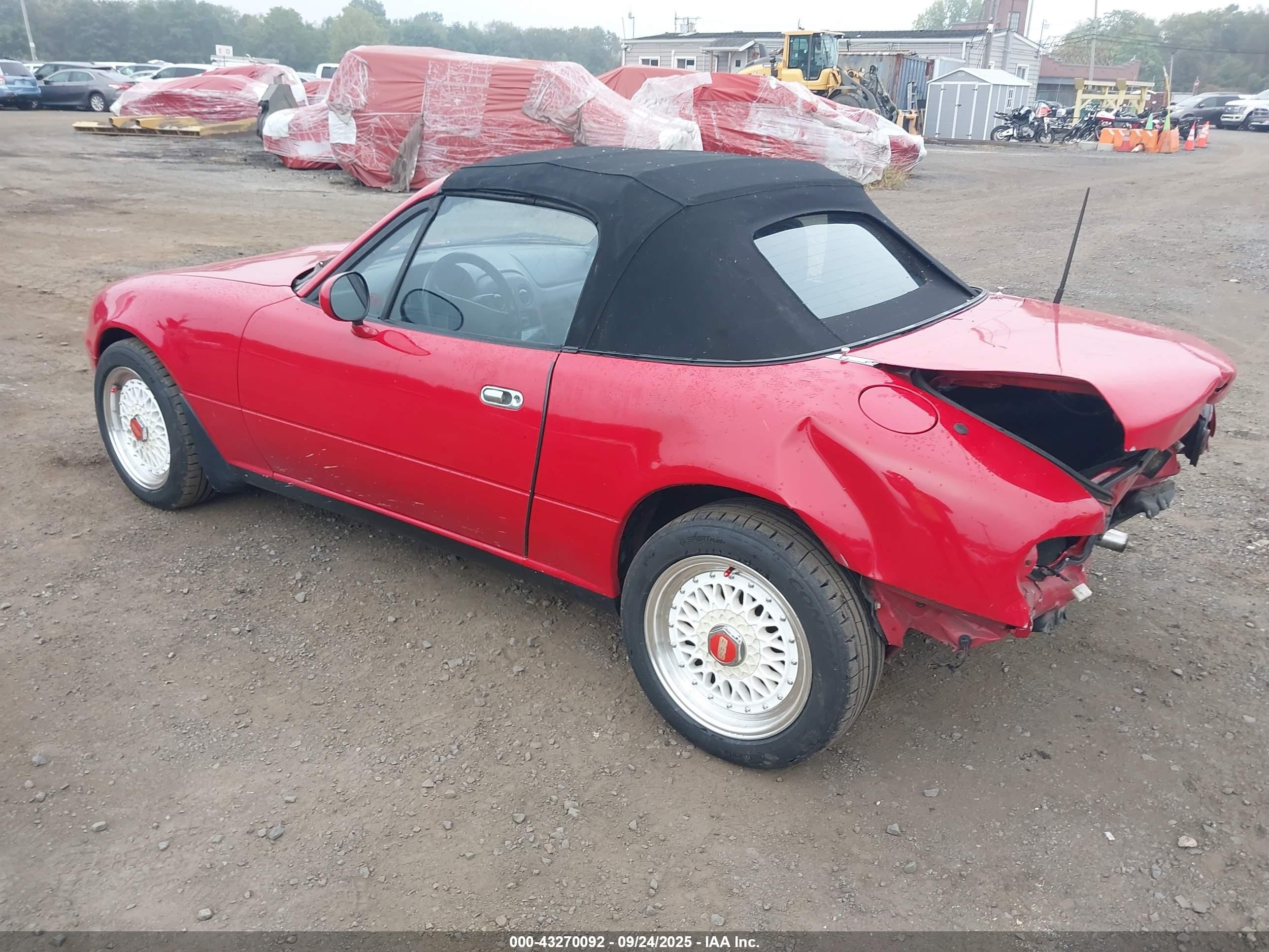 1995 Mazda Mx-5 Miata   Red vin: JM1NA353XS0615889