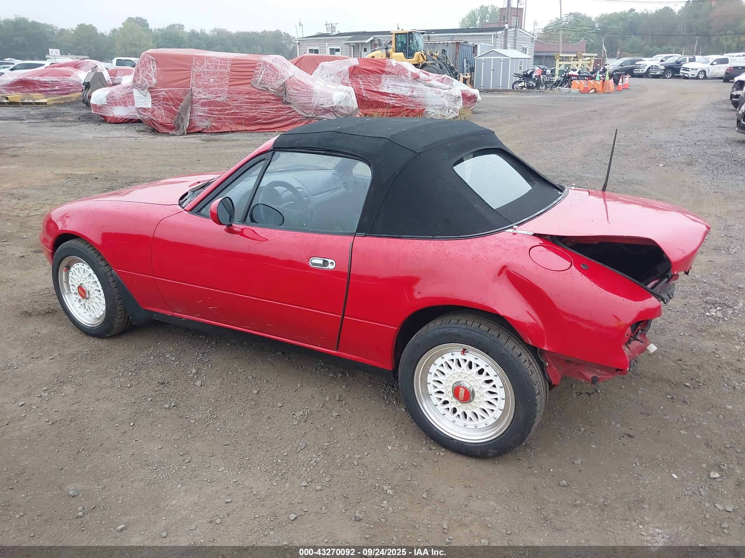 1995 Mazda Mx-5 Miata   Red vin: JM1NA353XS0615889