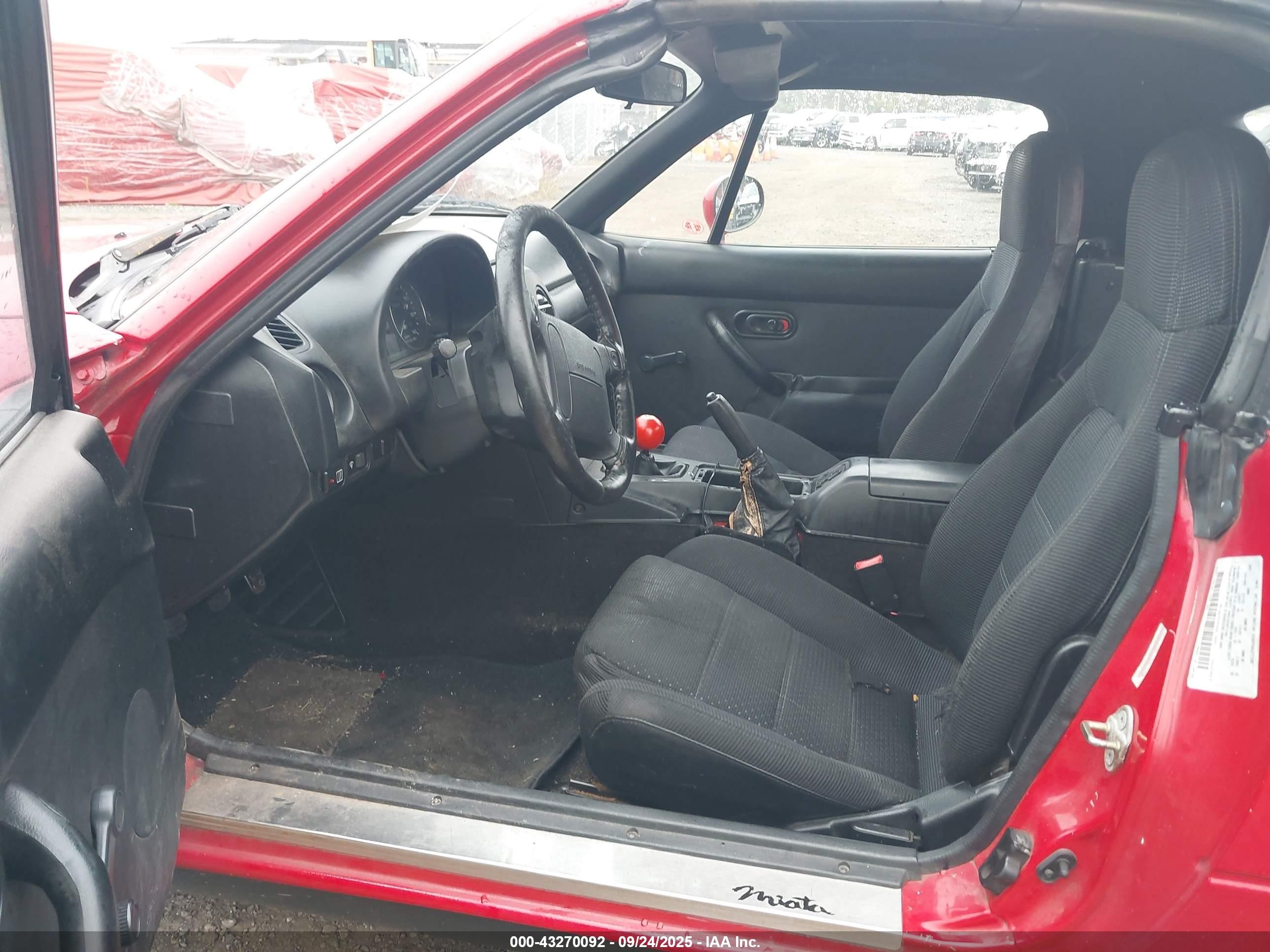 1995 Mazda Mx-5 Miata   Red vin: JM1NA353XS0615889