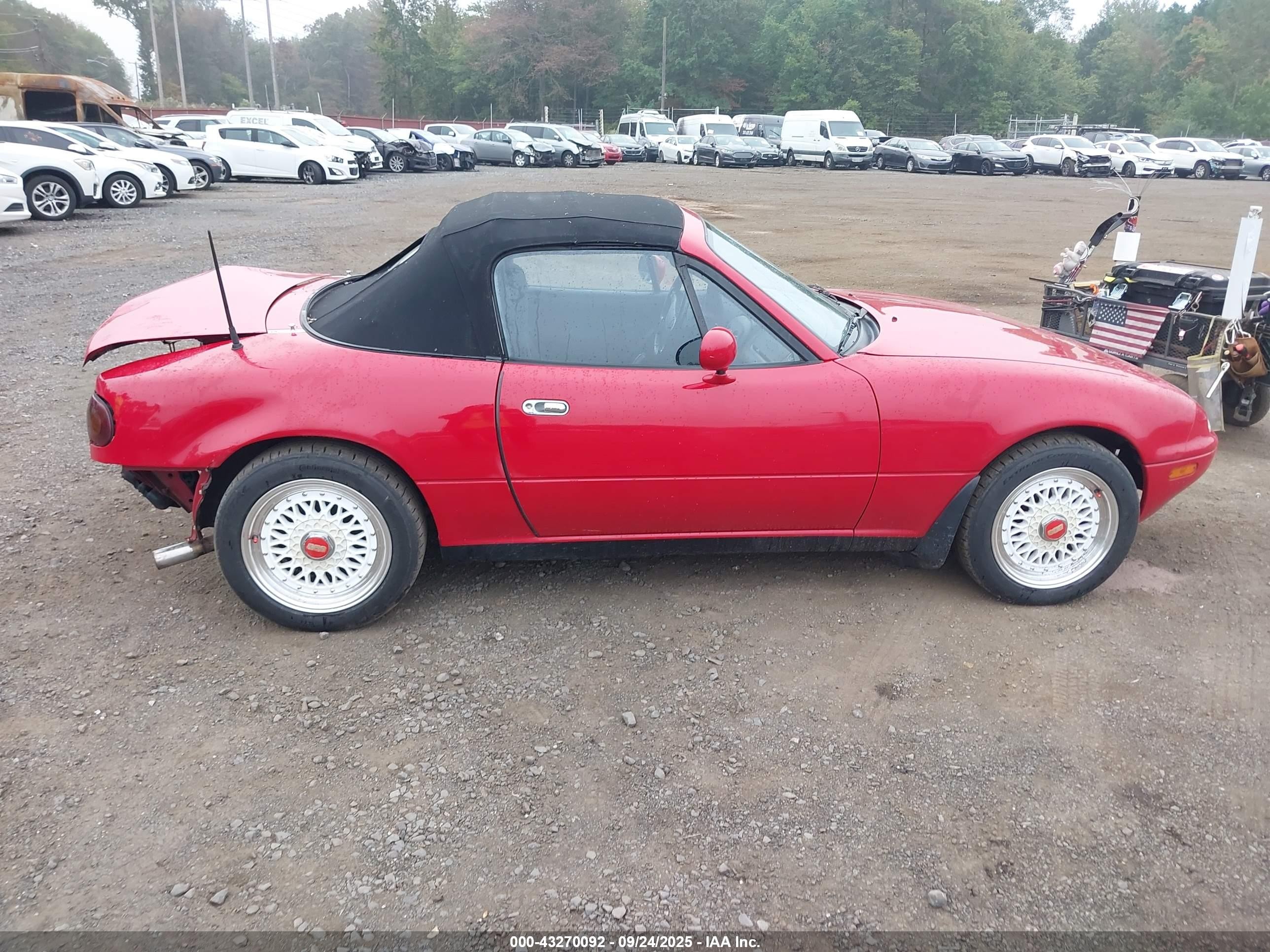 1995 Mazda Mx-5 Miata   Red vin: JM1NA353XS0615889