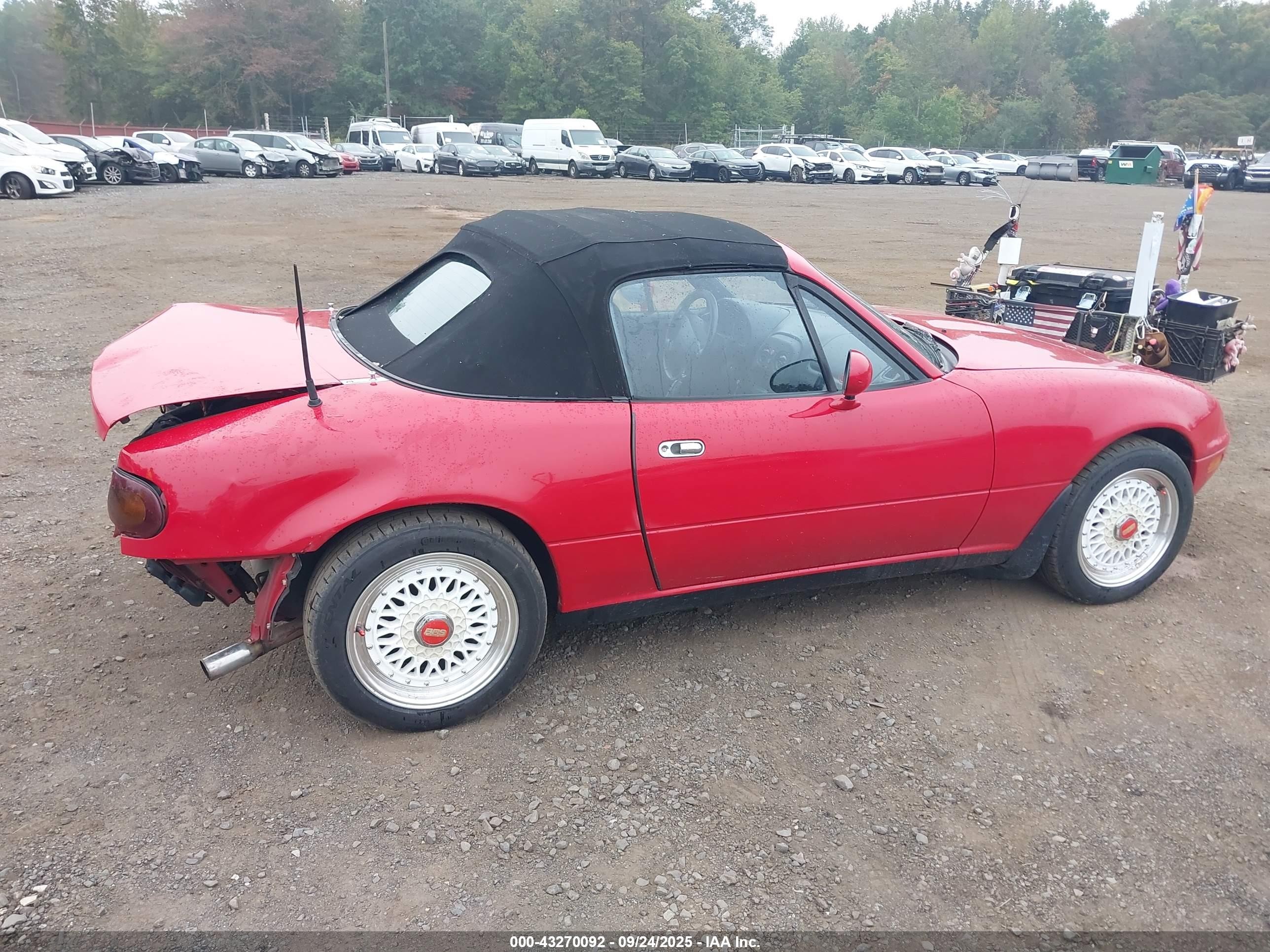 1995 Mazda Mx-5 Miata   Red vin: JM1NA353XS0615889
