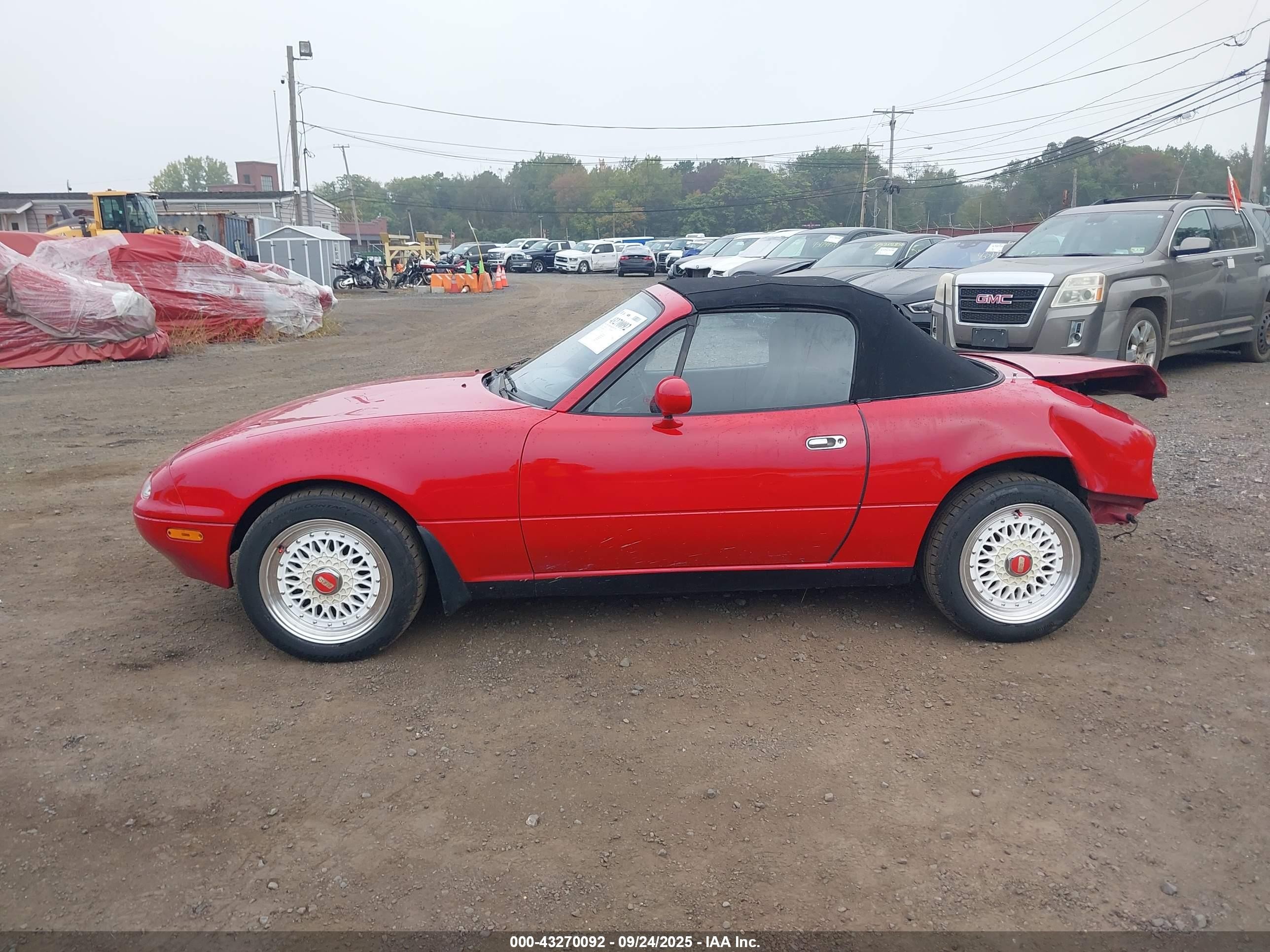 1995 Mazda Mx-5 Miata   Red vin: JM1NA353XS0615889