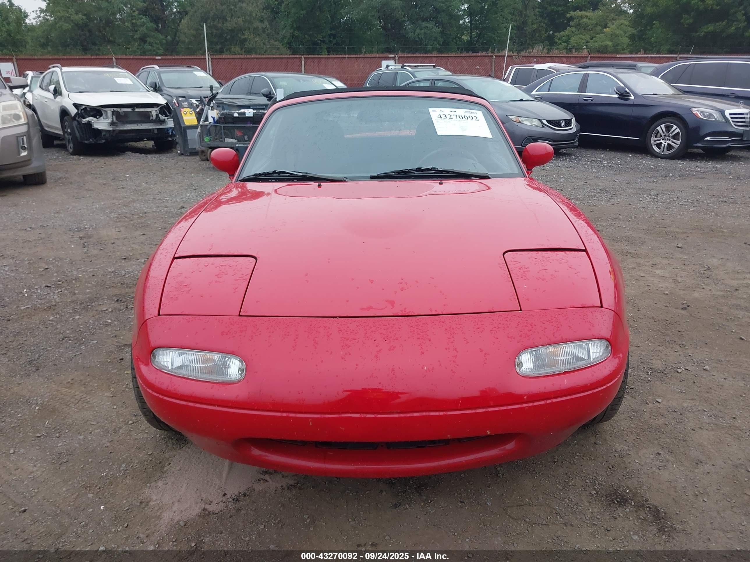 1995 Mazda Mx-5 Miata   Red vin: JM1NA353XS0615889