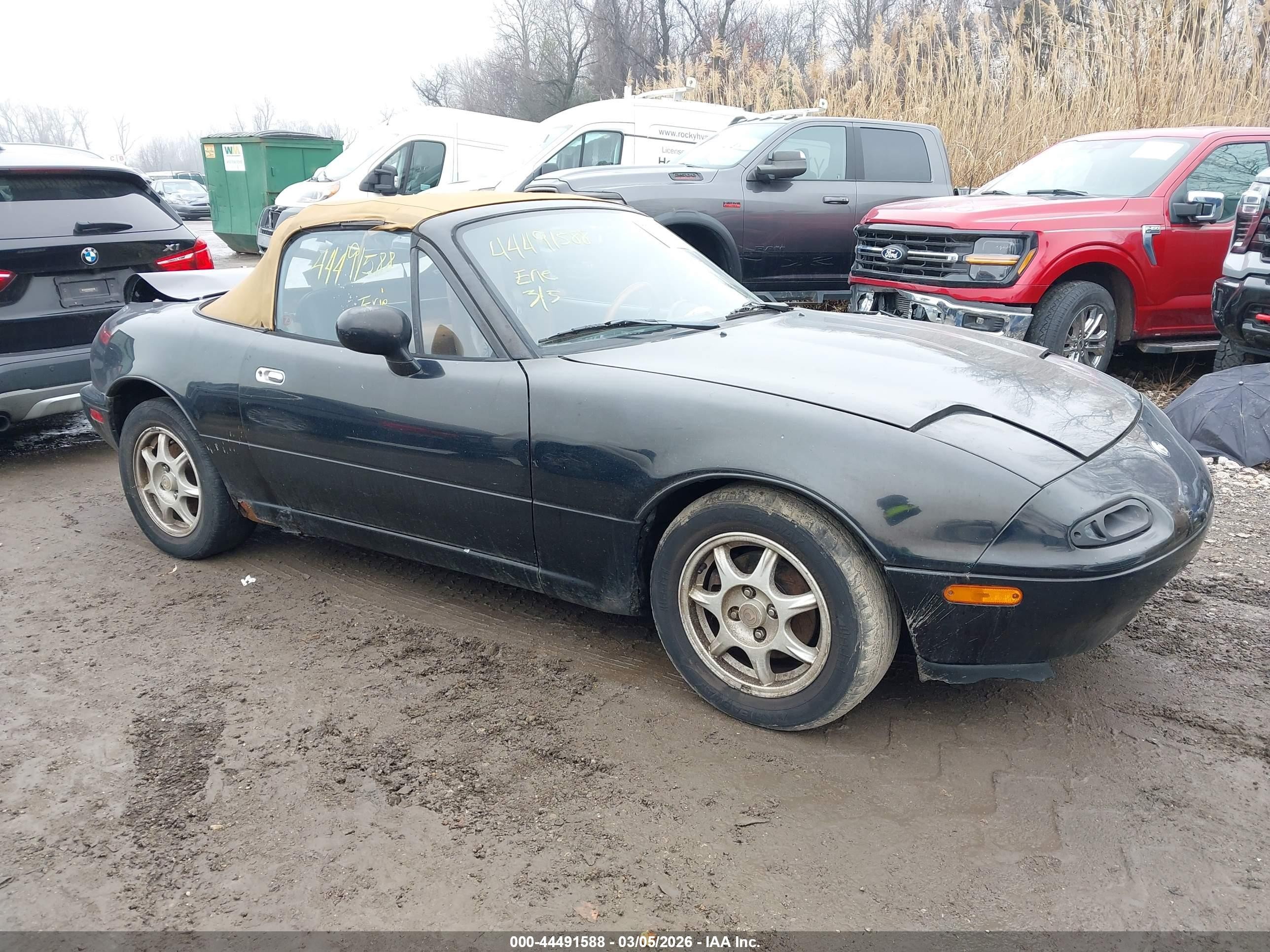 1995 Mazda Mx-5 Miata   Black vin: JM1NA353XS0616931