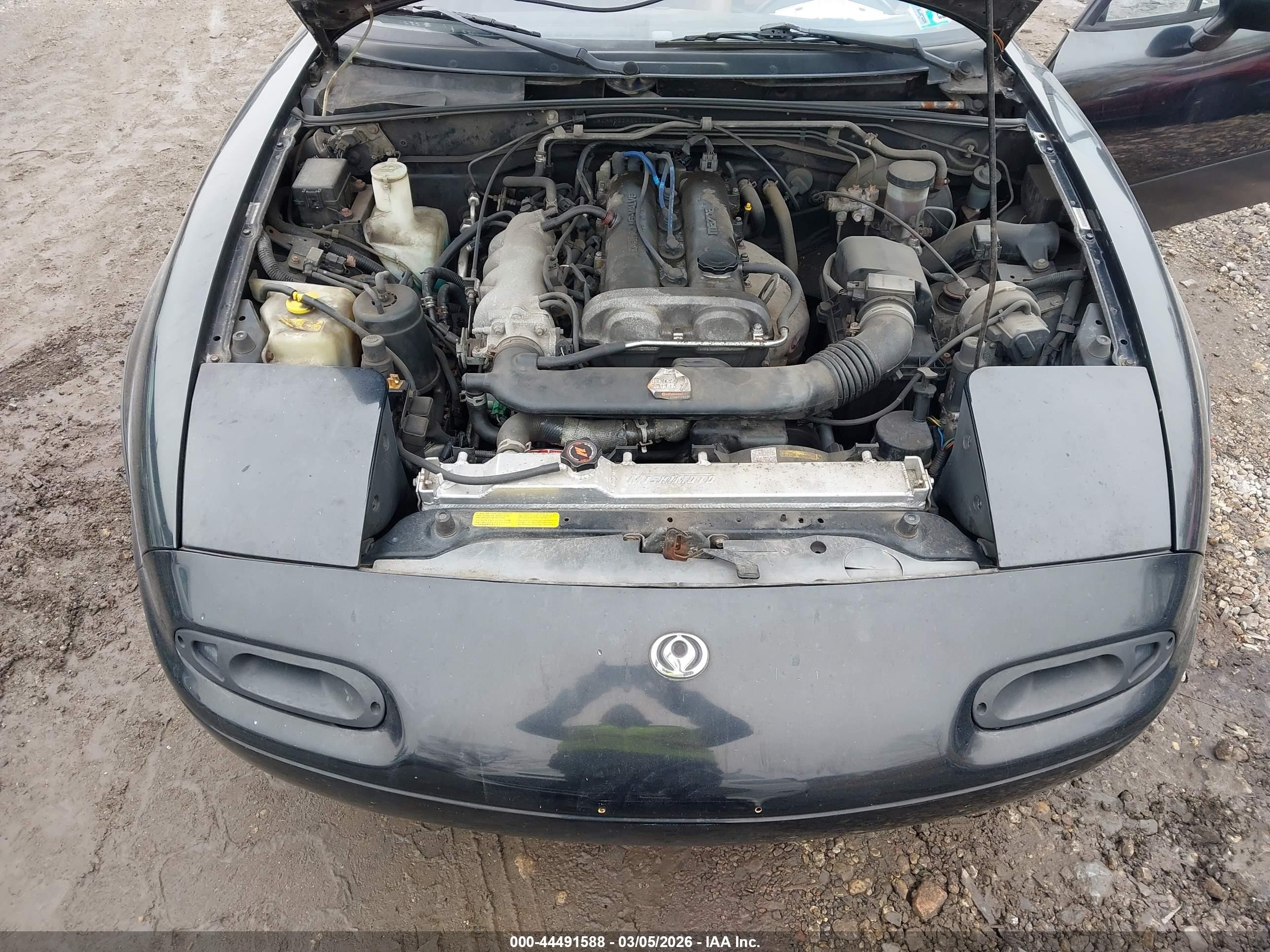 1995 Mazda Mx-5 Miata   Black vin: JM1NA353XS0616931