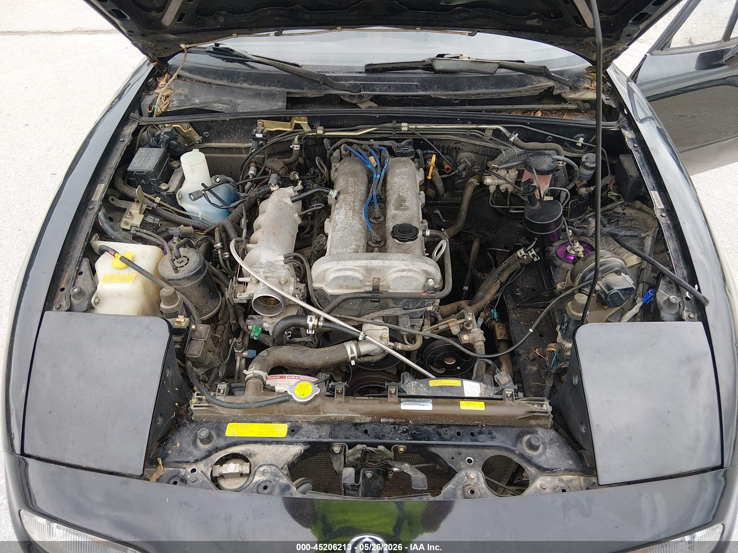 1996 Mazda Mx-5 Miata   Черный vin: JM1NA353XT0700717