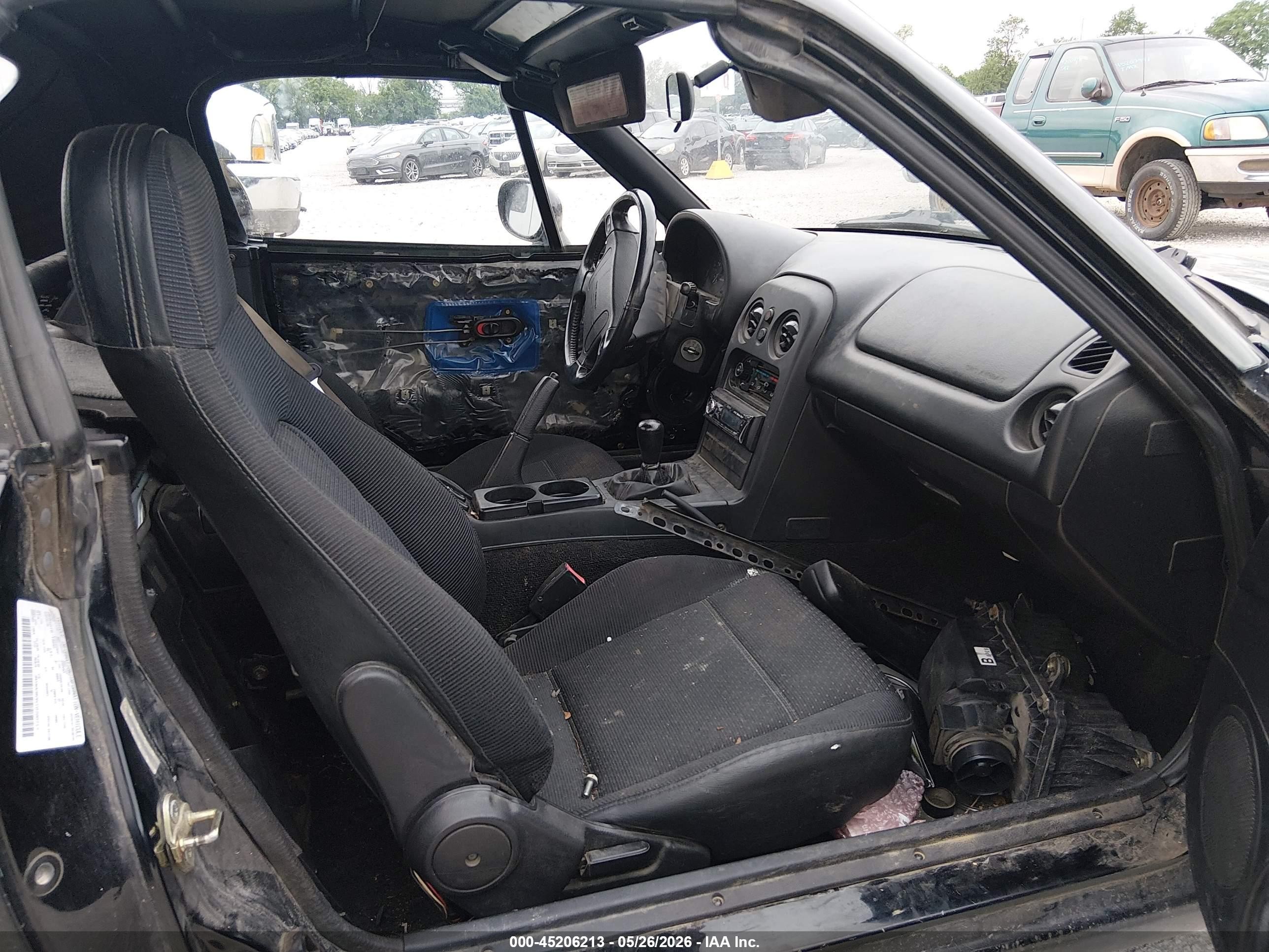 1996 Mazda Mx-5 Miata   Черный vin: JM1NA353XT0700717