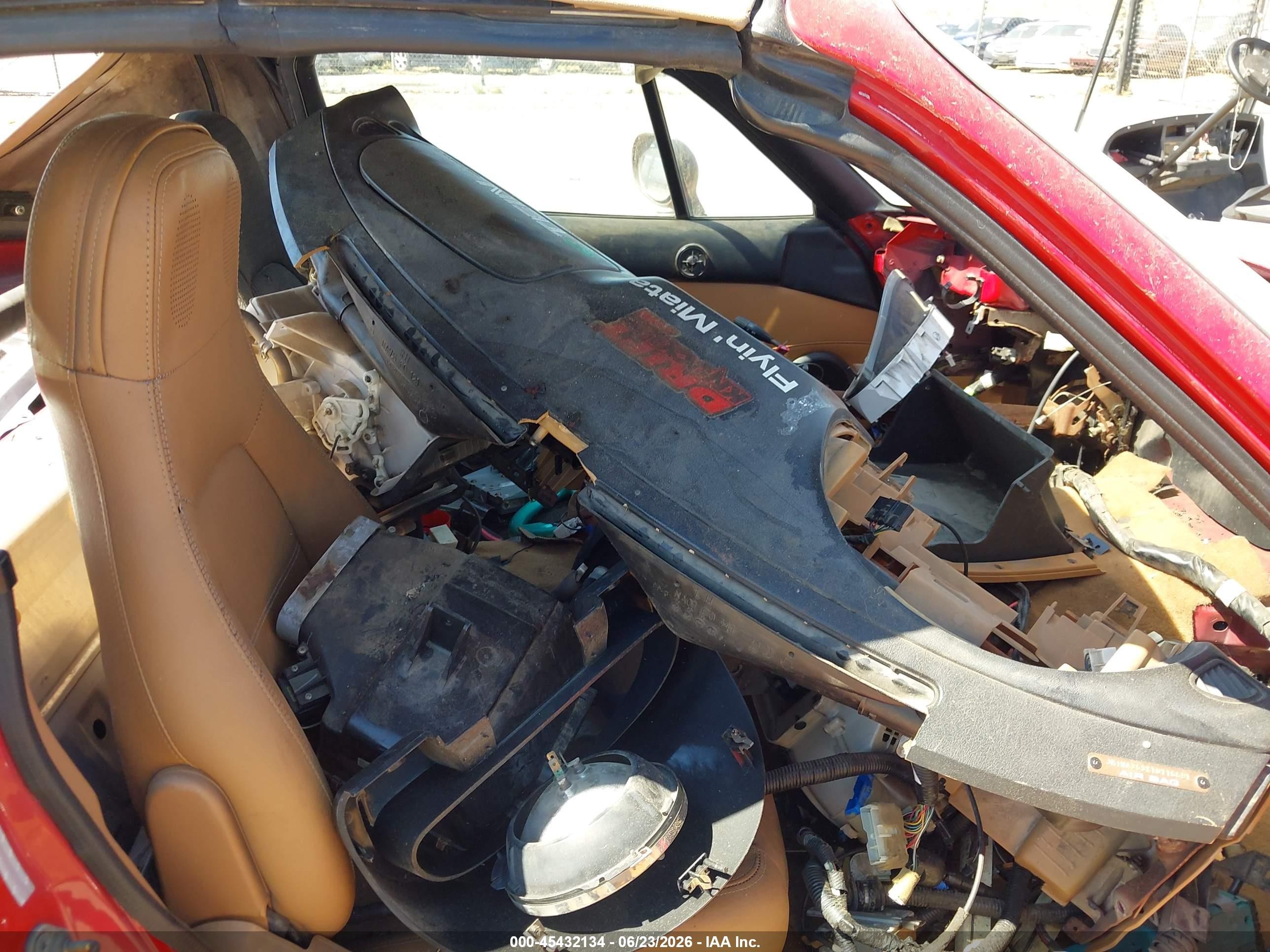 1996 Mazda Mx-5 Miata   Red vin: JM1NA353XT0716691