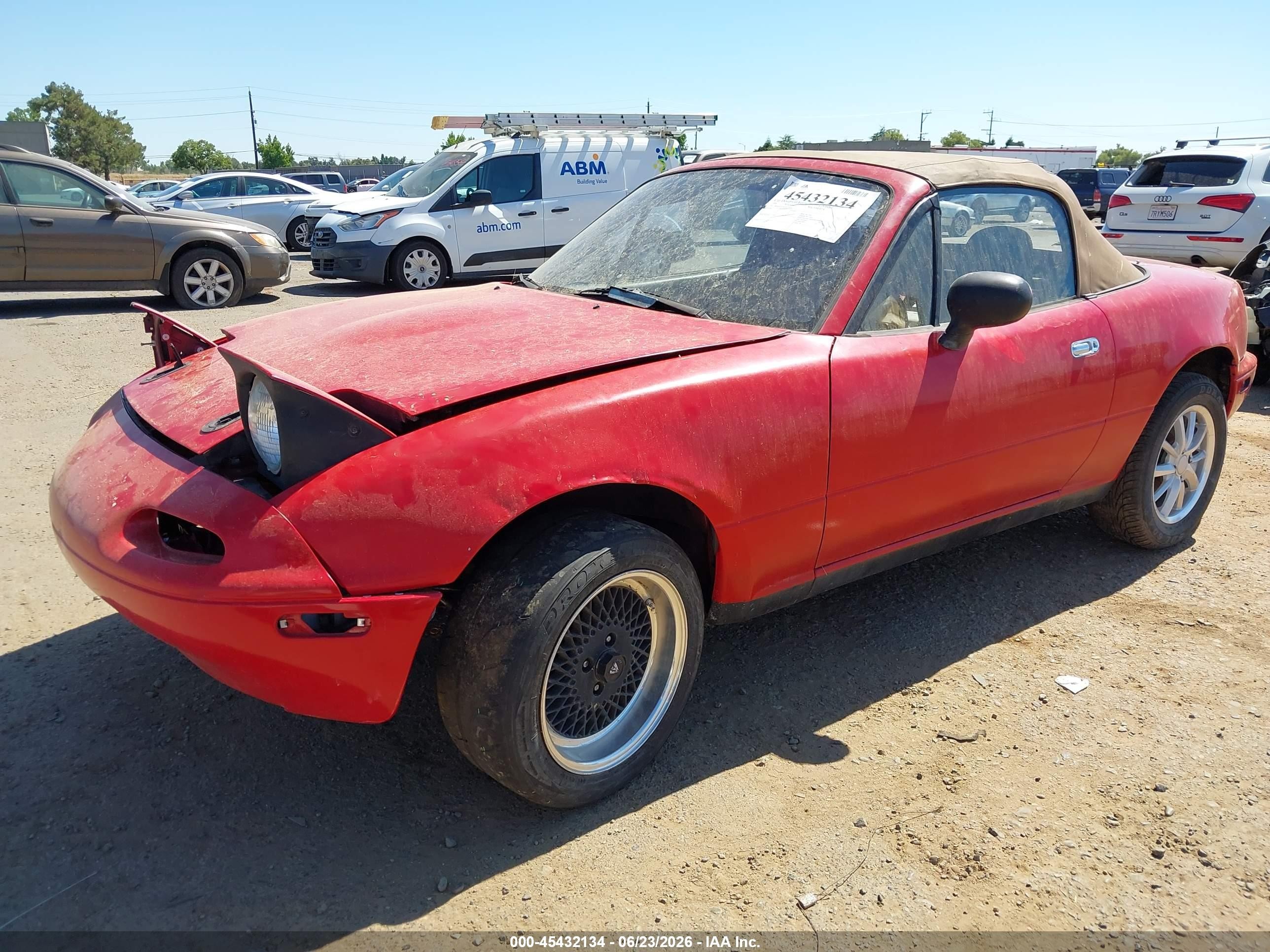 1996 Mazda Mx-5 Miata   Red vin: JM1NA353XT0716691