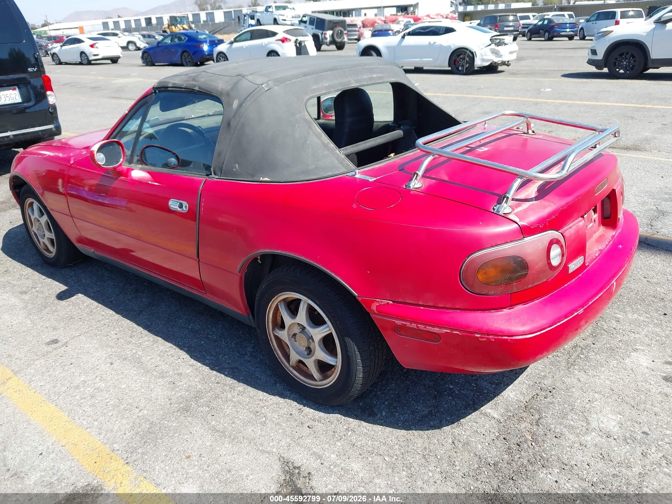 1997 Mazda Mx-5 Miata Leather Pkg/m Edition/popular Equipment Pkg/r Pkg./sto/sto-edition/touring Pkg Red vin: JM1NA353XV0736281