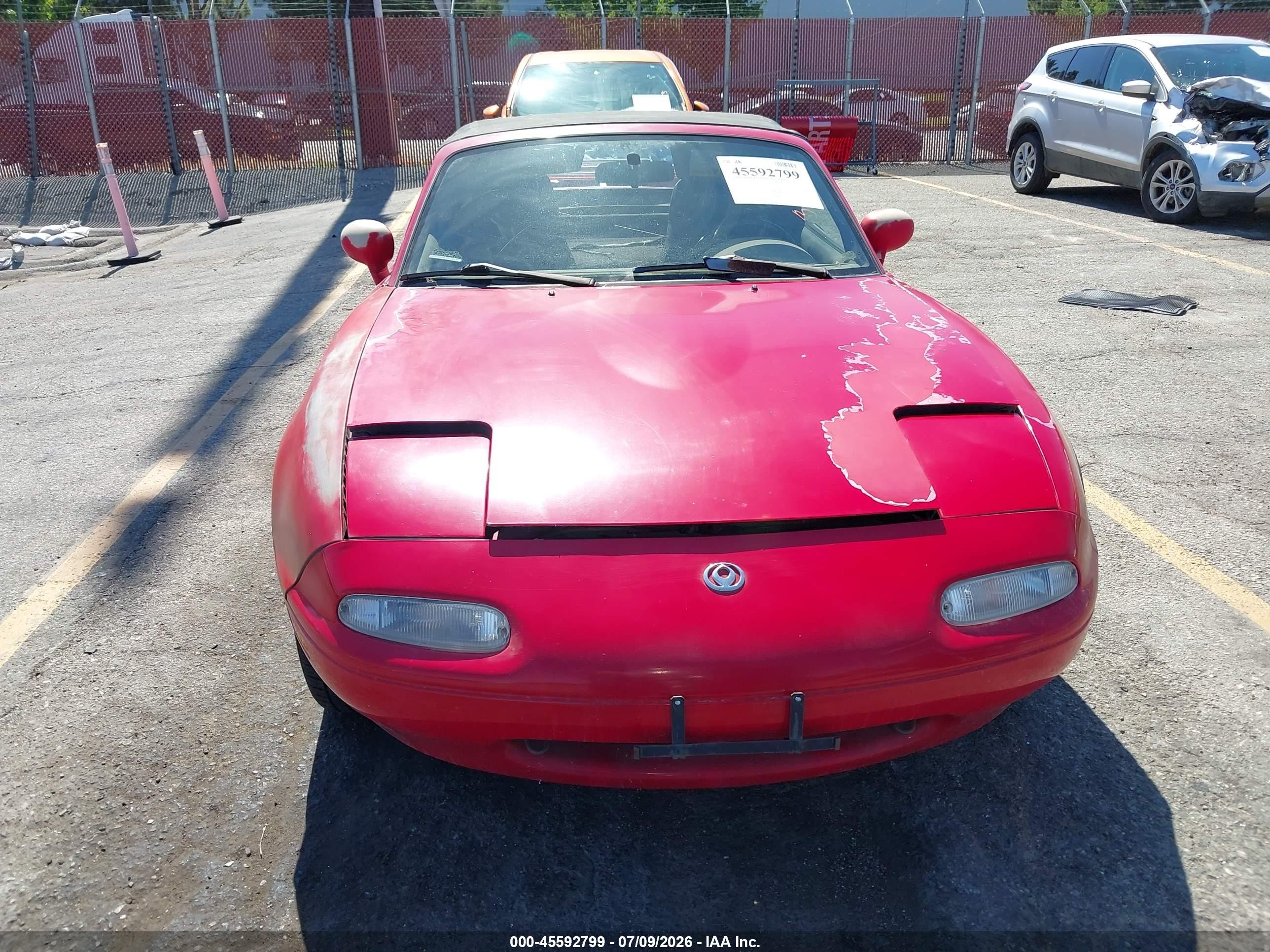 1997 Mazda Mx-5 Miata Leather Pkg/m Edition/popular Equipment Pkg/r Pkg./sto/sto-edition/touring Pkg Red vin: JM1NA353XV0736281